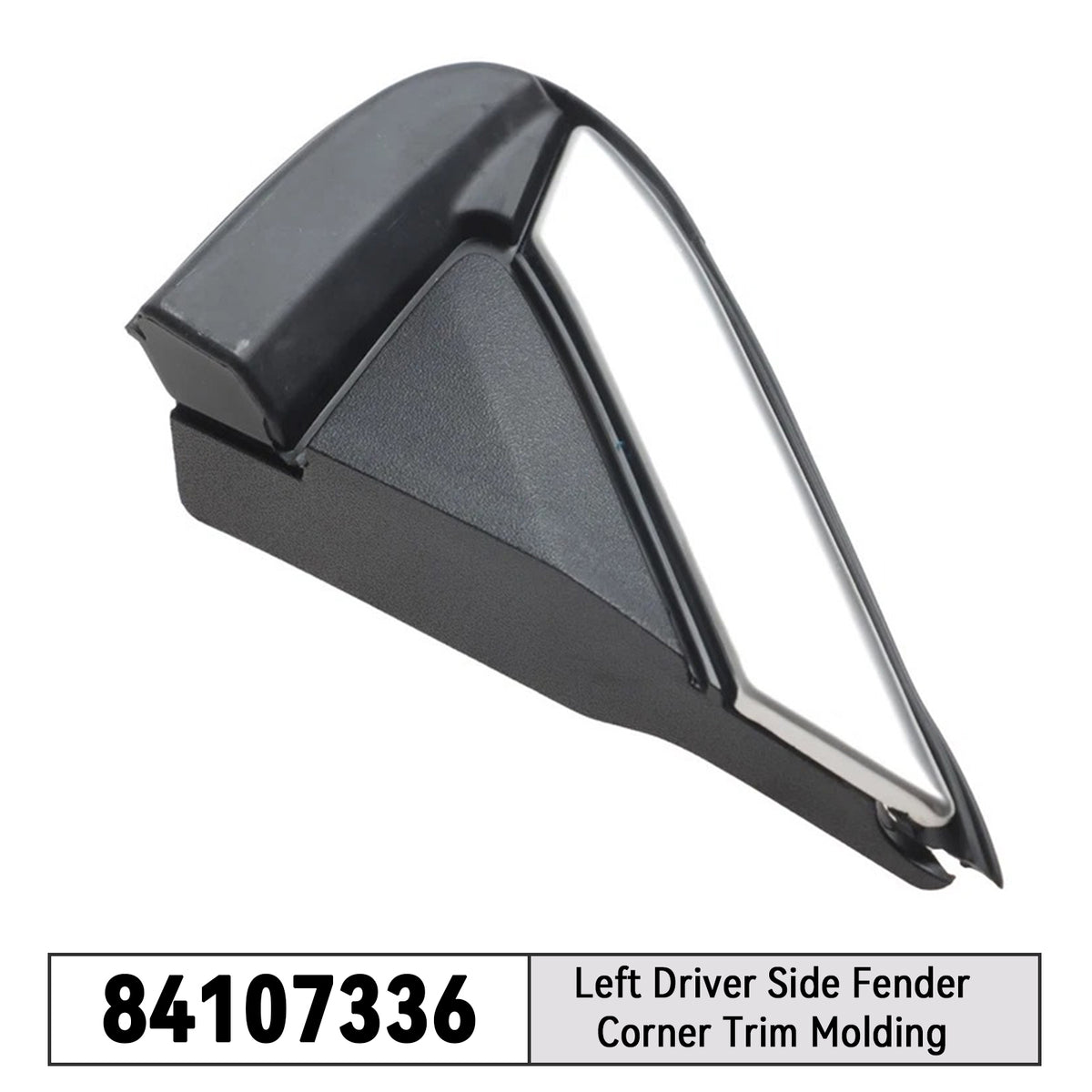 84107336 Left Driver Side Fender Corner Trim Molding for GMC Terrain 2018-2024