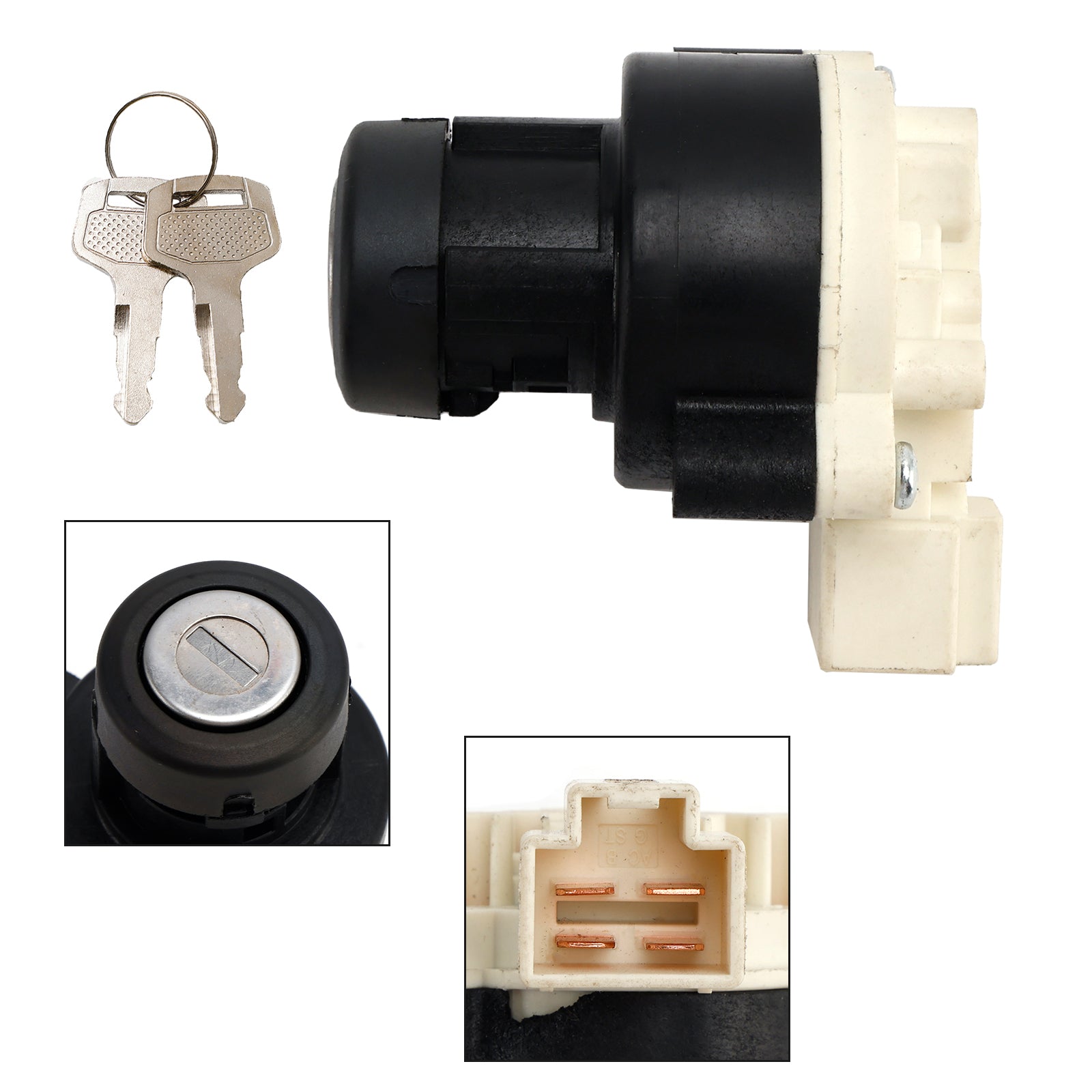 Ignition Switch 1900-0933 For Kubota Tractor BX1880 BX2380 K2871-62100 ZD1511