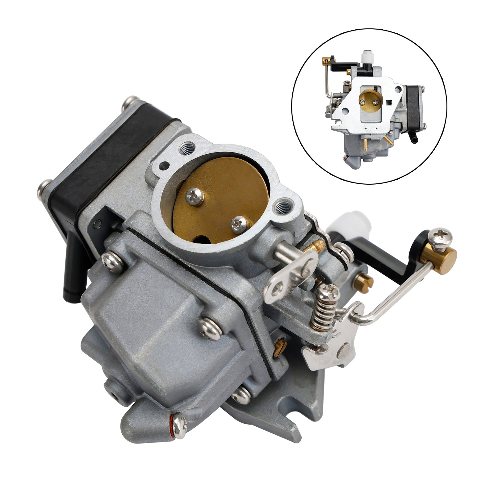 Carburetor Carb for Mercury Mariner 2-stroke 15C 9.9 D M 9.9HP 15HP Outboard