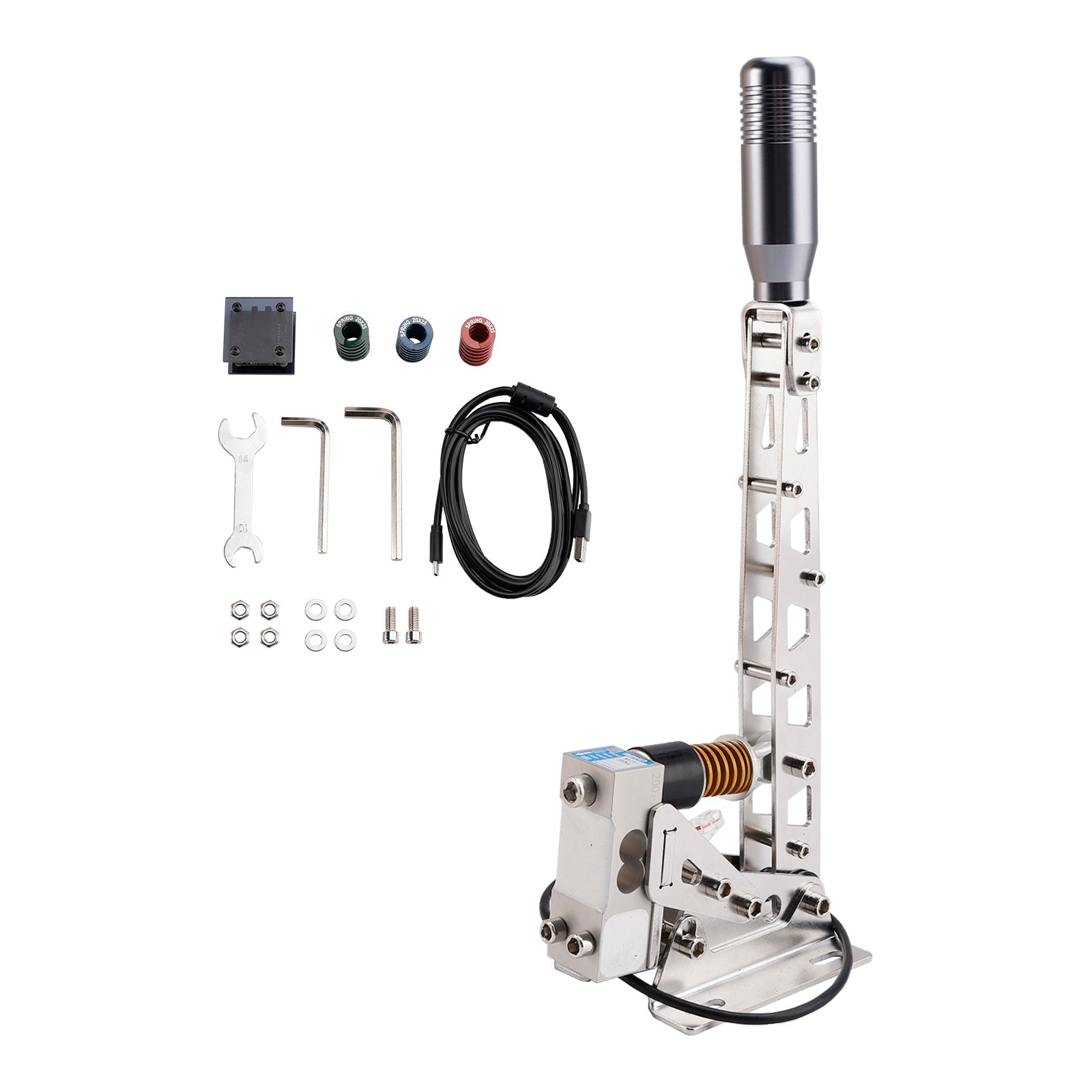 SIM USB Handbrake PC 64bit 200KG Load Cell Racing Games For Logitech G29/G27/G25