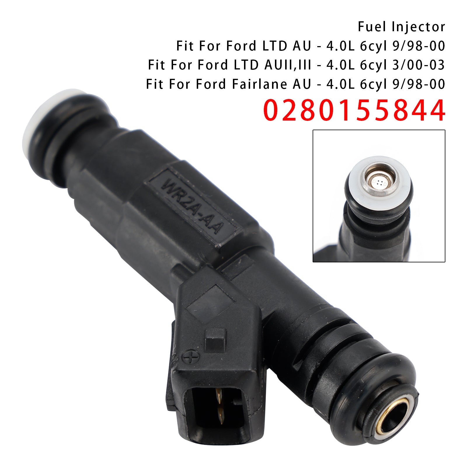 1Pcs Fuel Injector For Ford Falcon AU 4.0L Jeep Cherokee Commander 0280155844