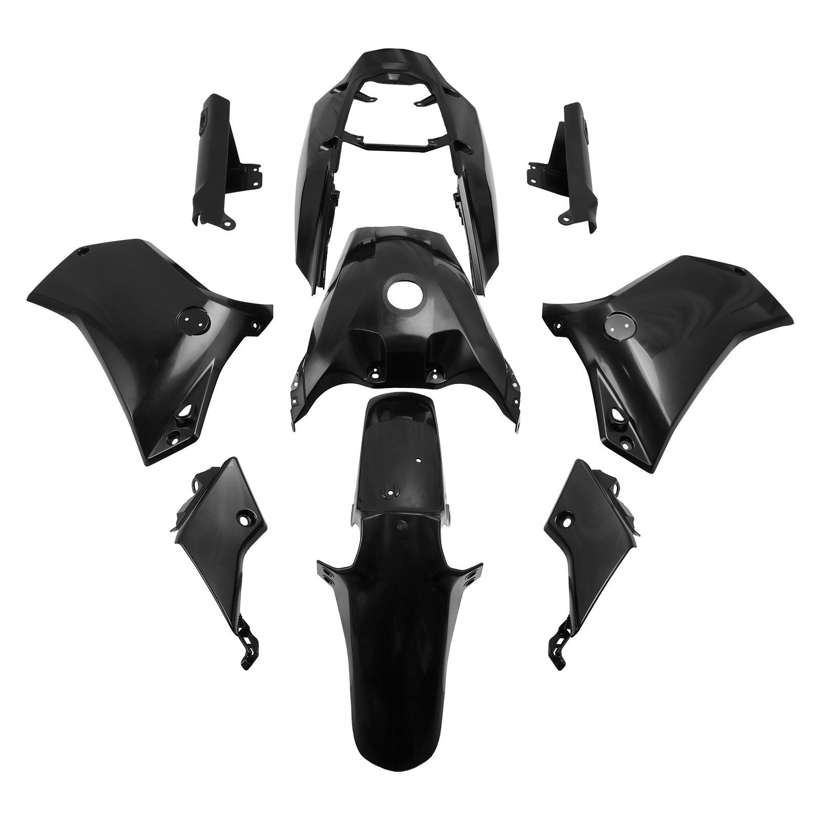 Bodywork Fairing Injection Unpainted For Yamaha Tenere 700 2019-2024