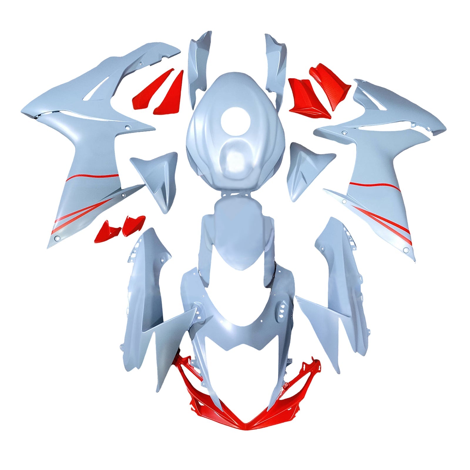 Injection Fairing Kit Bodywork Plastic ABS For Suzuki GSXR 600/750 2011-2025 K11