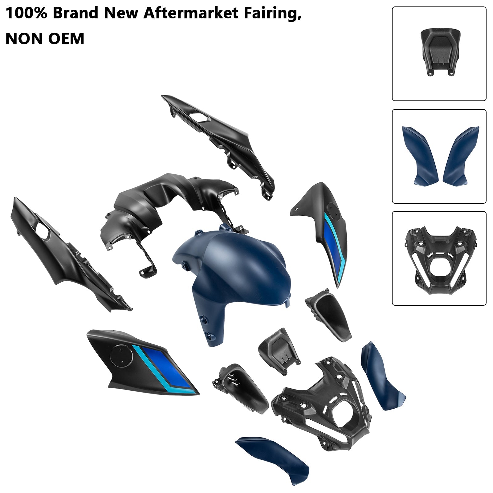 Yamaha MT-09 / MT-09 SP 2021-2023 Fairing Kit