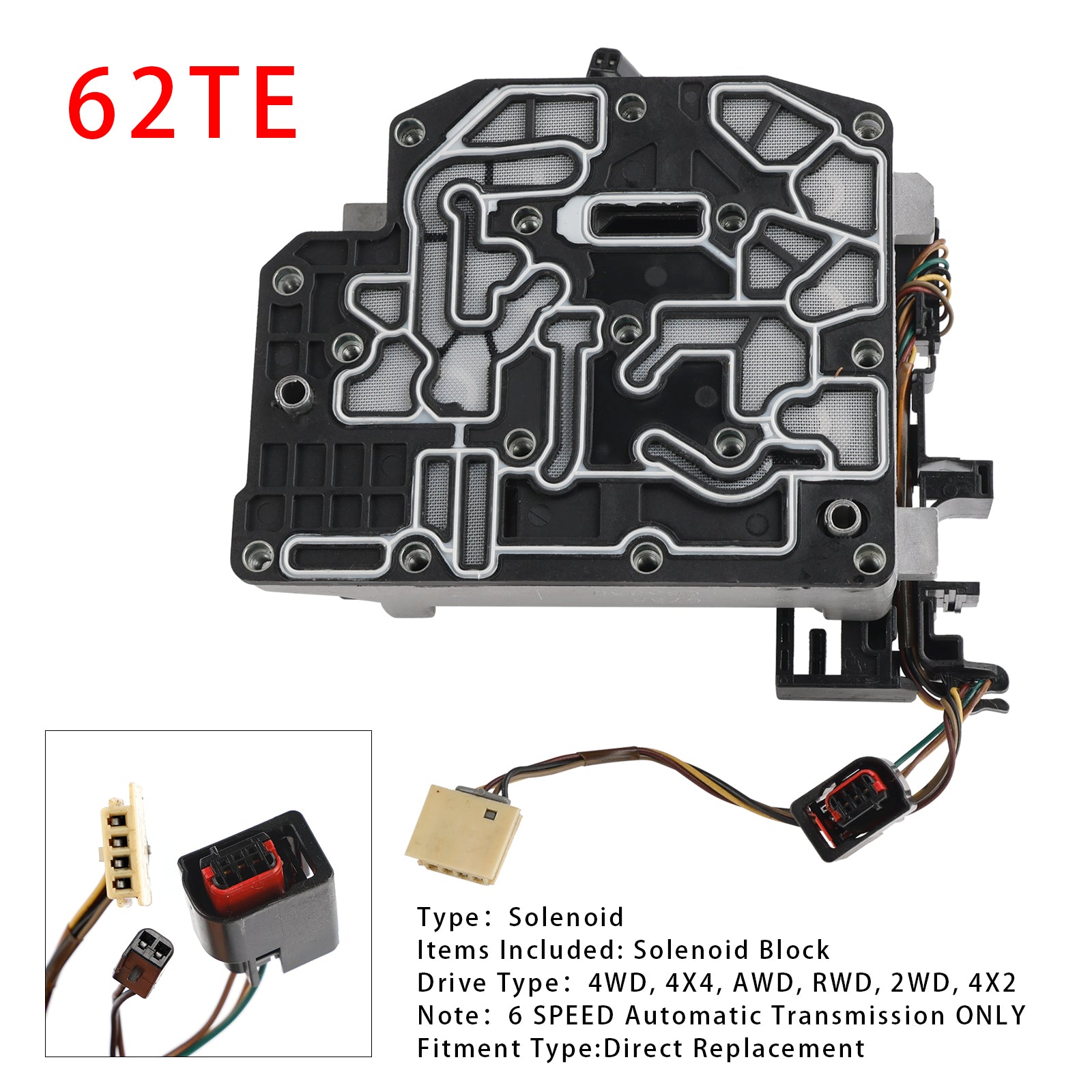 2006-UP For Dodge (6 SPEEDS) 62TE Transmission Solenoid Block 68376696AA