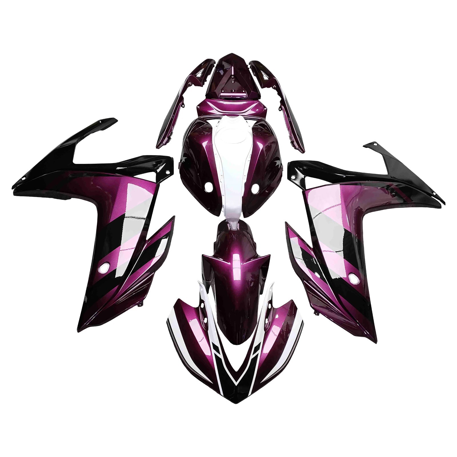 Injection Fairing Kit Bodywork ABS For Yamaha YZF-R3 2014-2018 R25 2015-2017