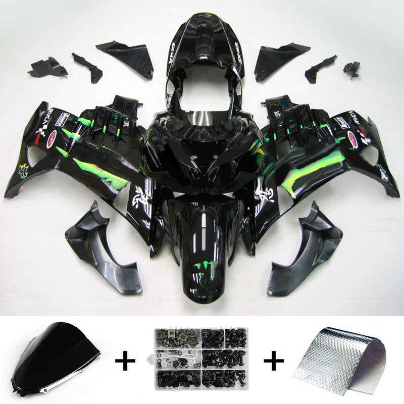 كاواساكي ZX14R ZZR1400 2012-2022 Fairing Kit هيكل السيارة