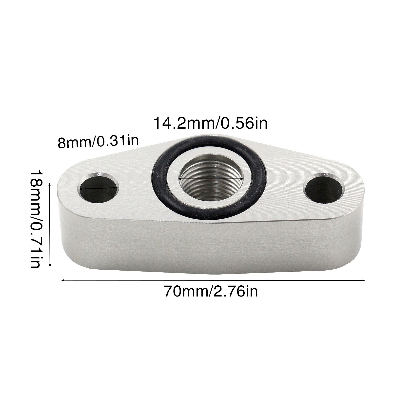 Billet Aluminum Engine Lifter Area Oil Cover 551605 For Chevy Gen IV