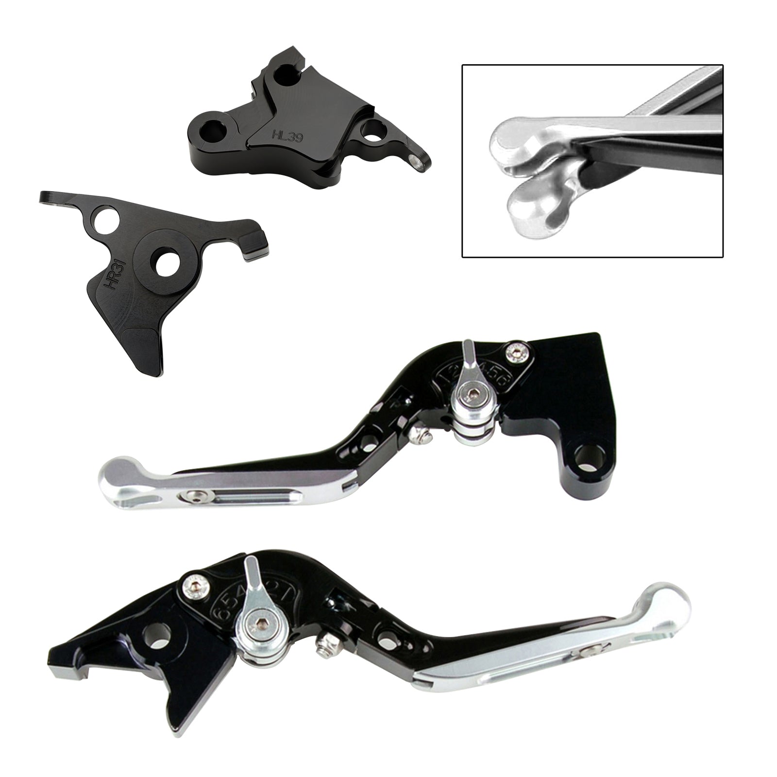 Adjustable Clutch Brake Lever fit for CFMOTO 450SS 450SR 21-23 450NK 23-24