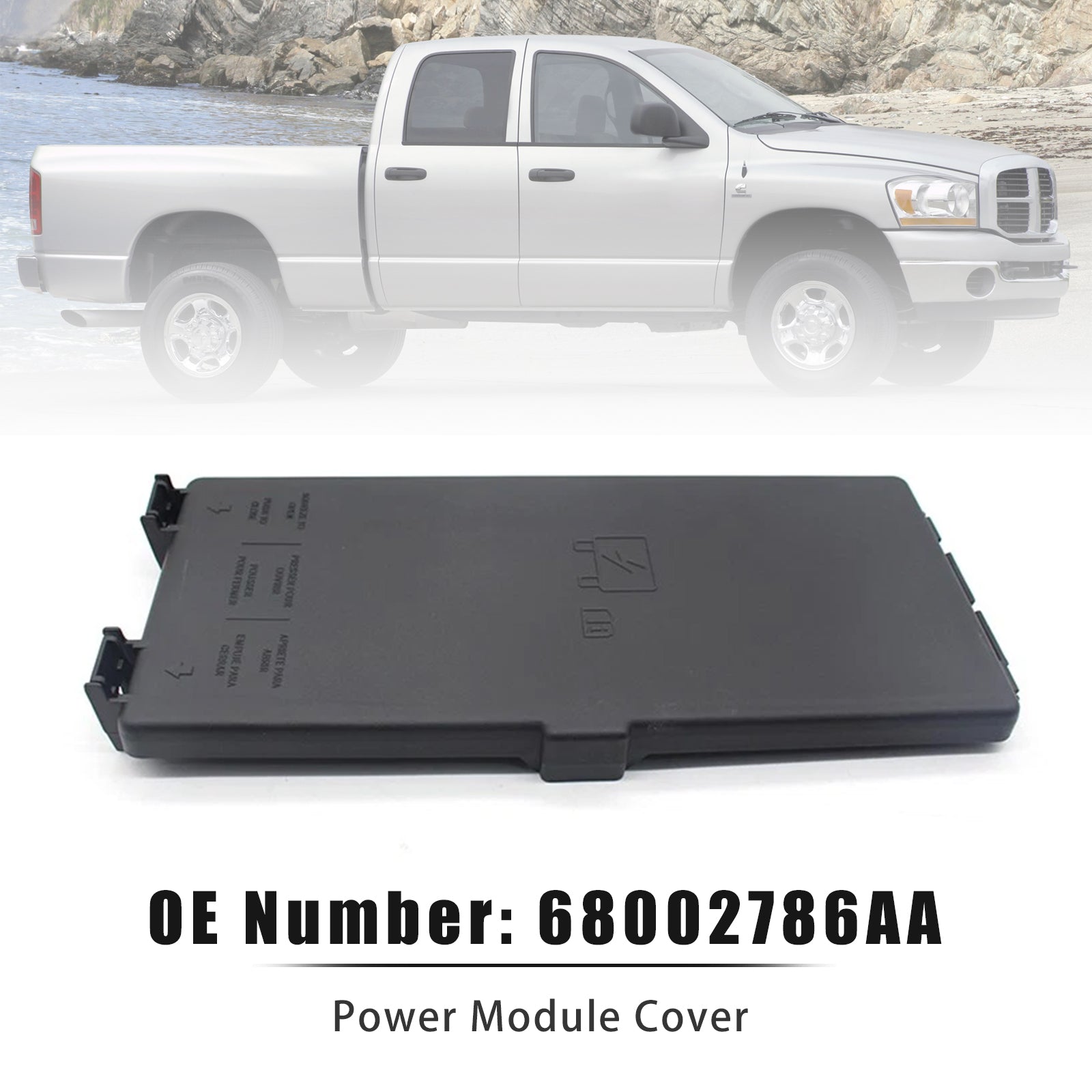 2006-2010 Dodge RAM 2500 3500 6.7L Power Module Cover 68002786AA