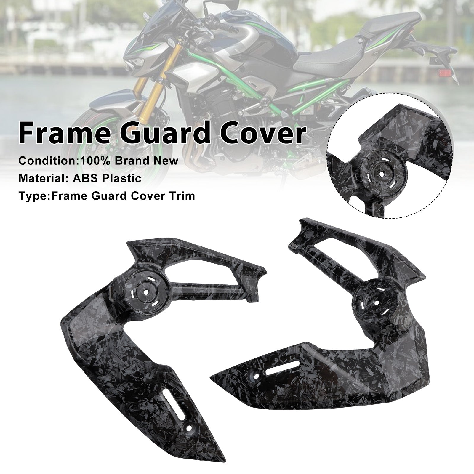 2025-2026 Kawasaki Z900 Frame Side Cover Guard Fairing