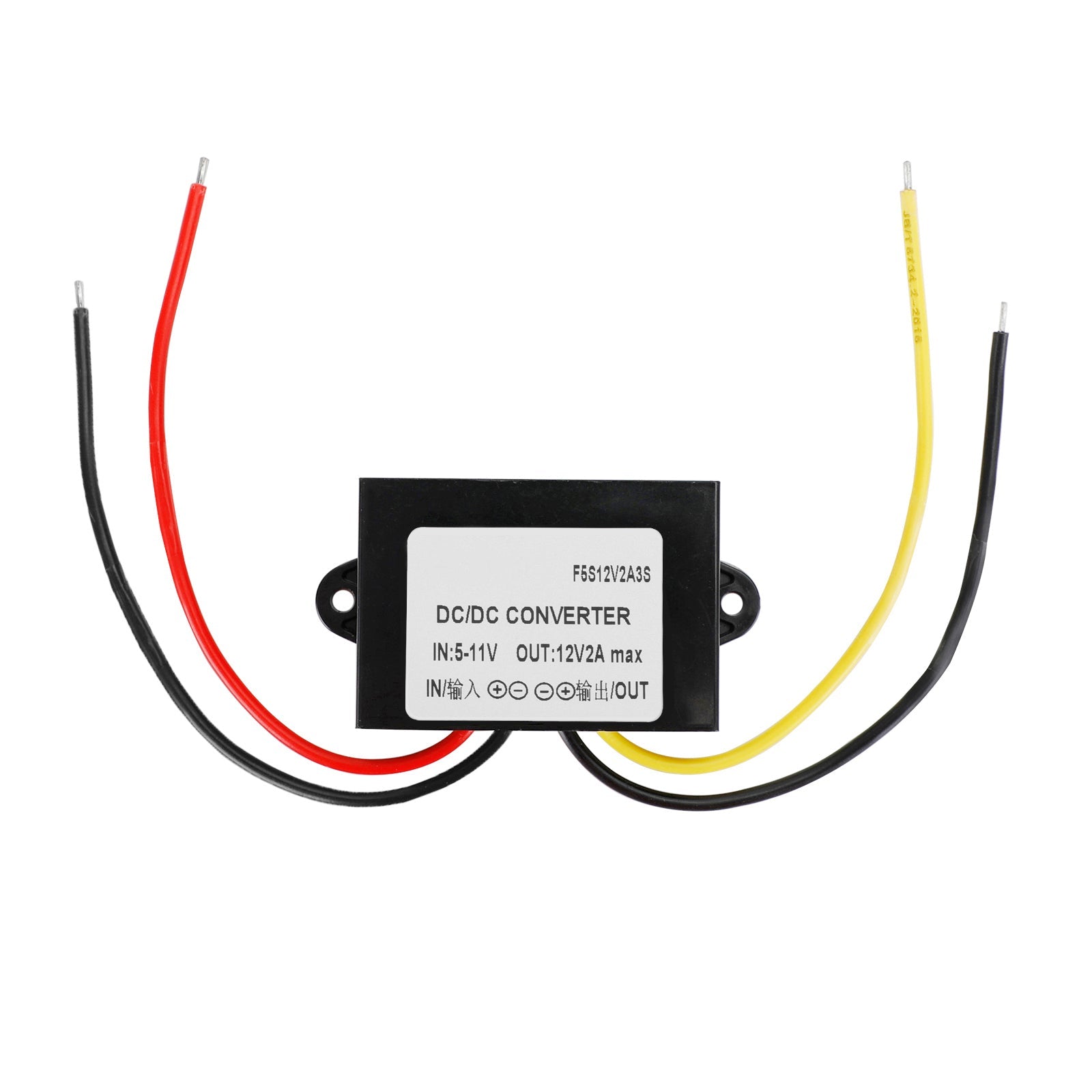 Waterproof DC-DC Boost Step-Up Converter 2A 6V To 12V Car Power Supply Module