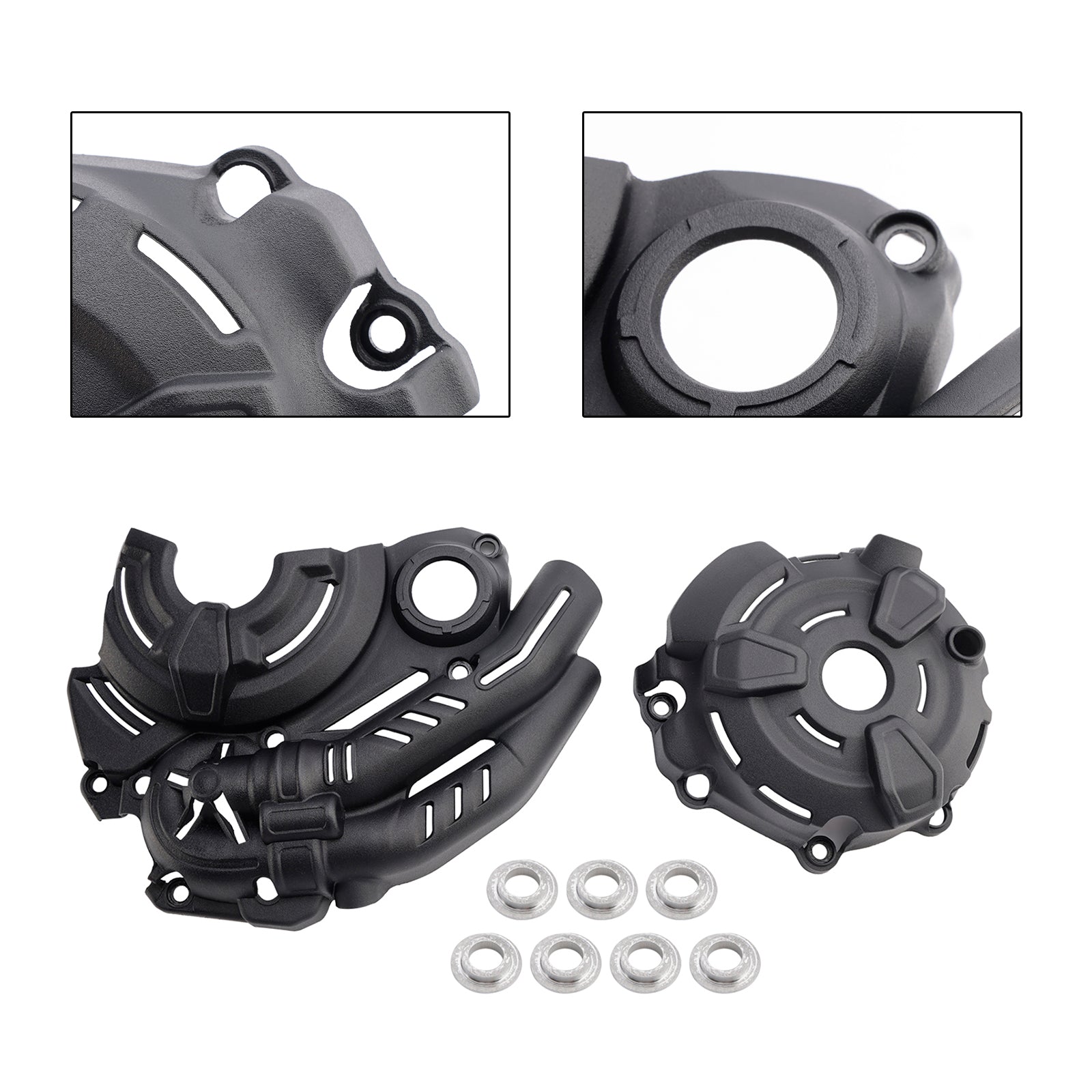 Engine Guards Protective Engine Housing Fit Black For Yamaha Tenere Mt-07 Xsr700