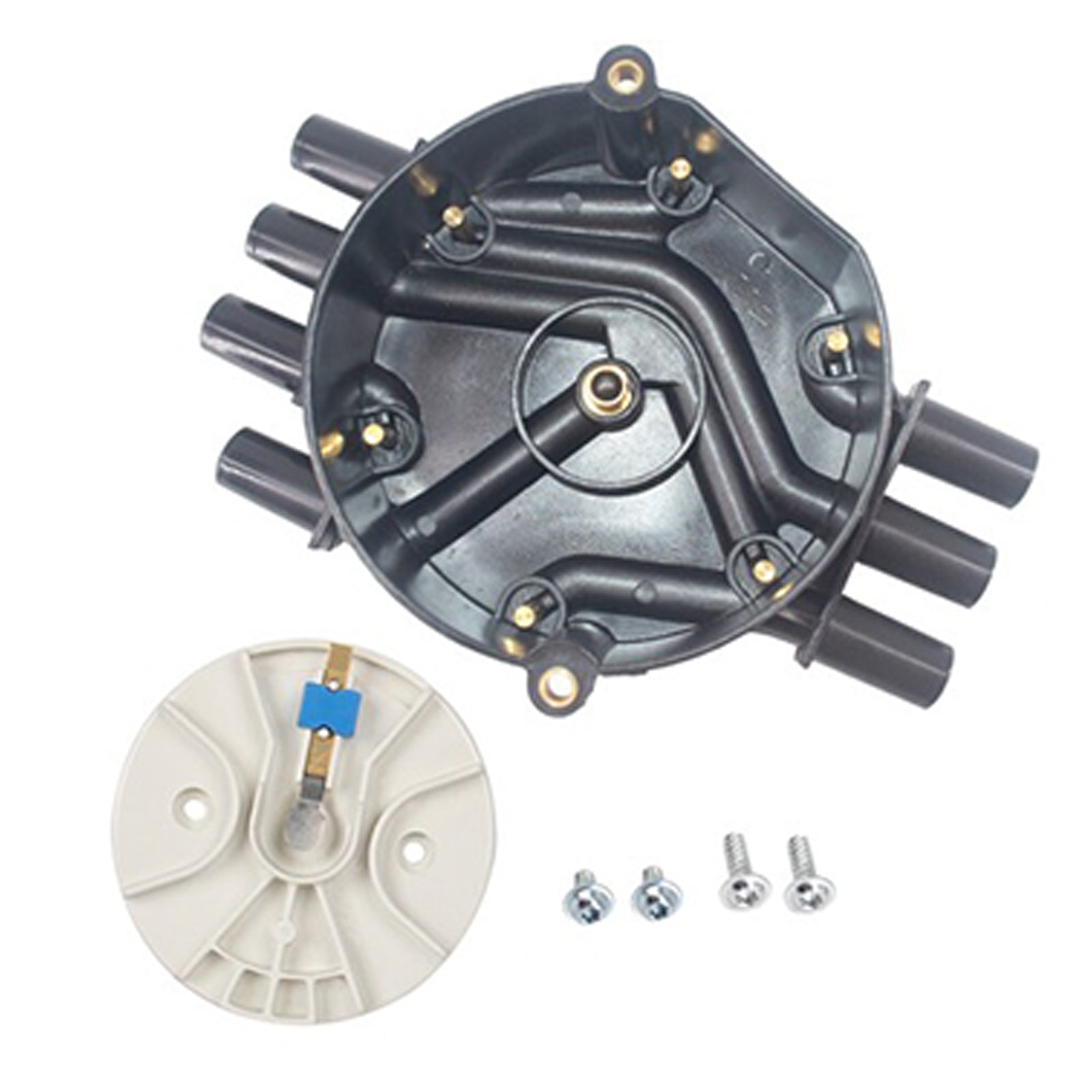 DR475 D328A Ignition Distributor Cap & Rotor Kit For Chevy Cadillac GMC V6 4.3L