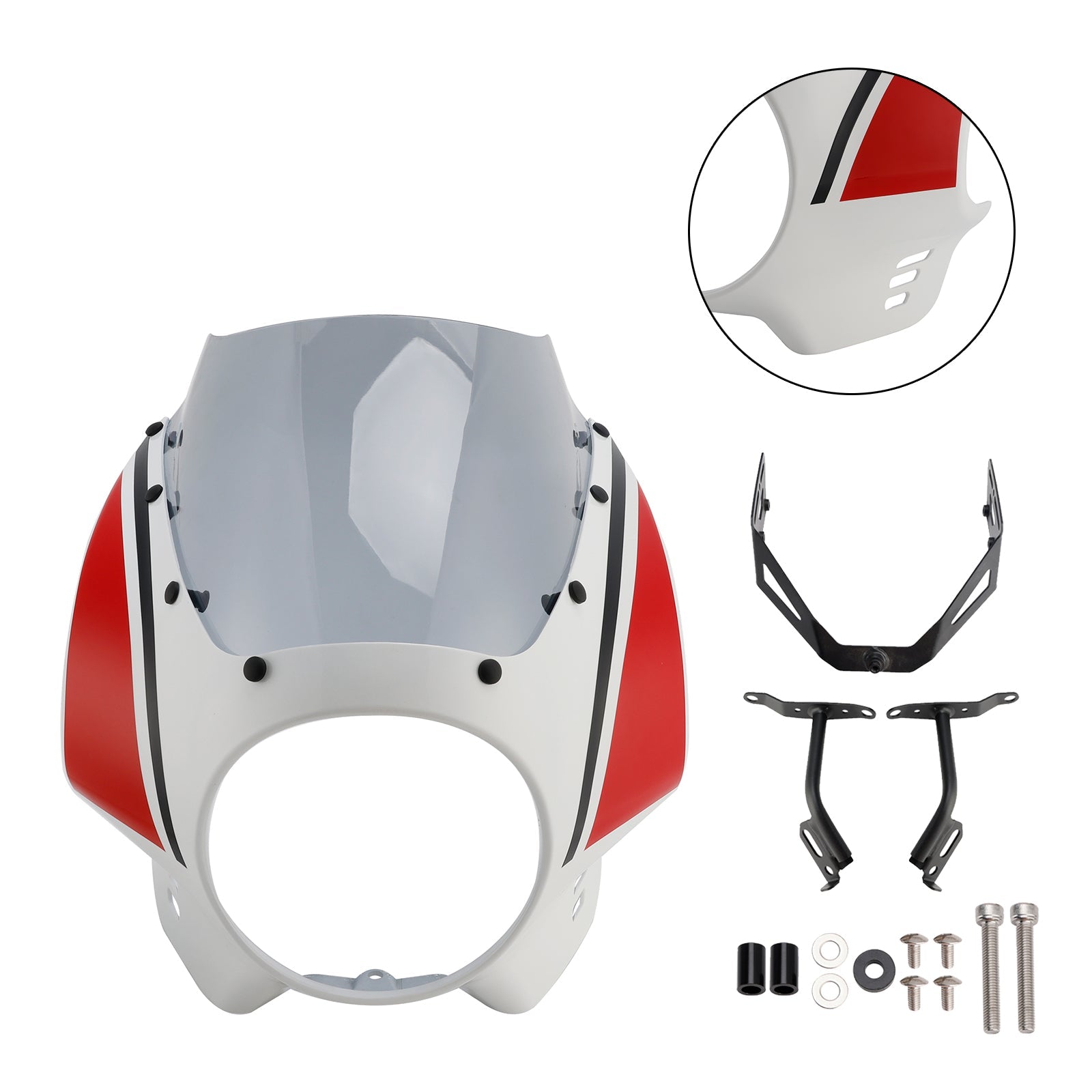 2022-2025 Yamaha XSR900 Headlight Fairing Windshield WindScreen