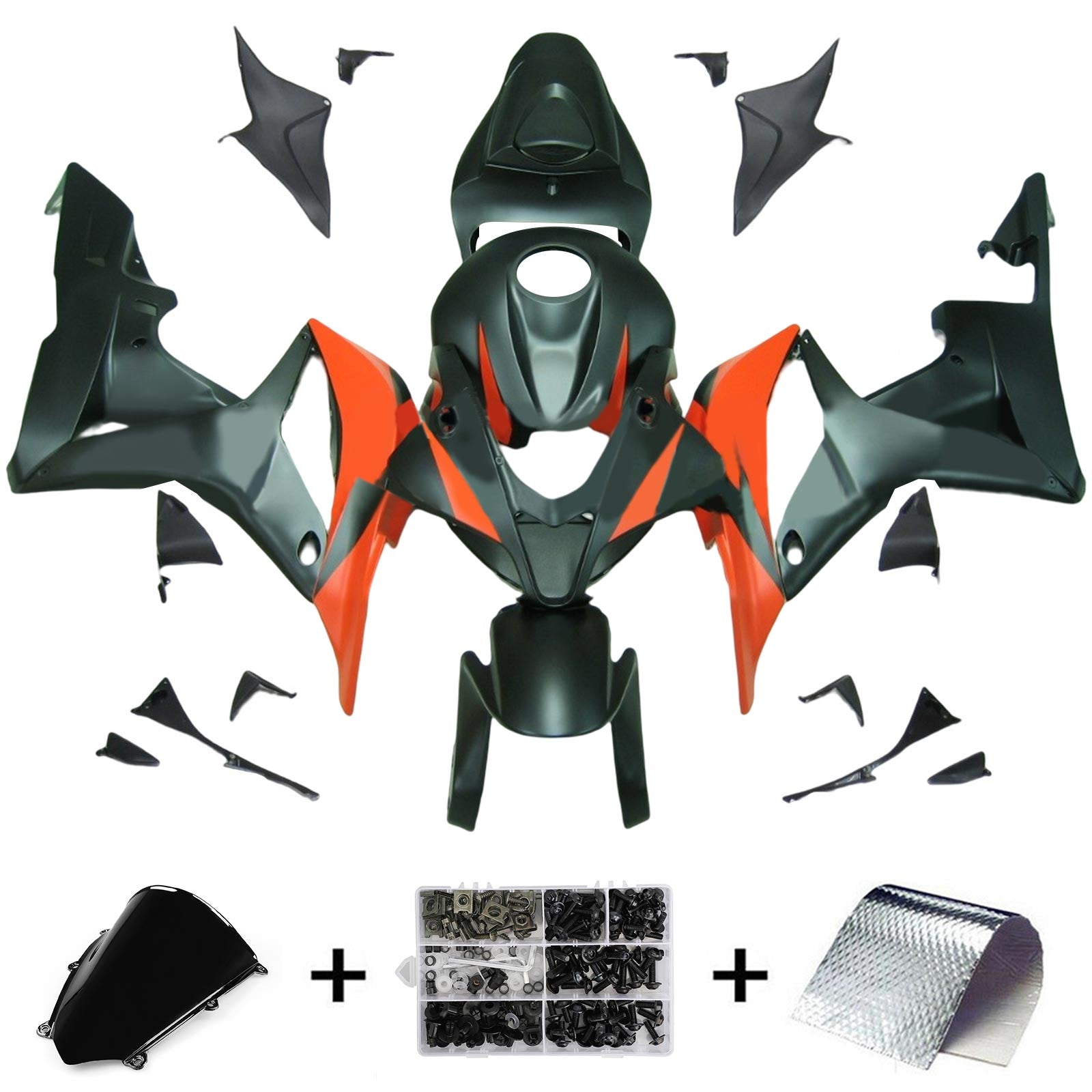 Honda CBR600RR 2007-2008 F5 Fairing Kit Bodywork Plastic ABS