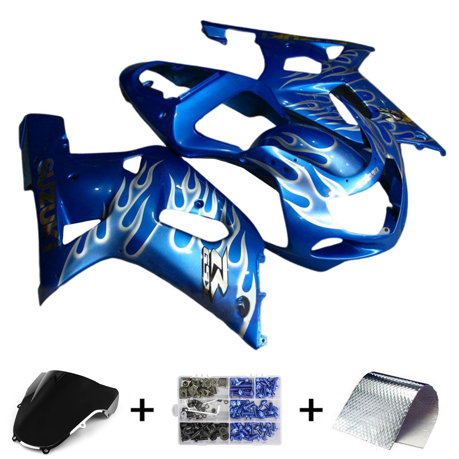 أموتوبارت سوزوكي GSXR600 2001-2003 GSXR750 2000-2003 K1 Fairing Kit