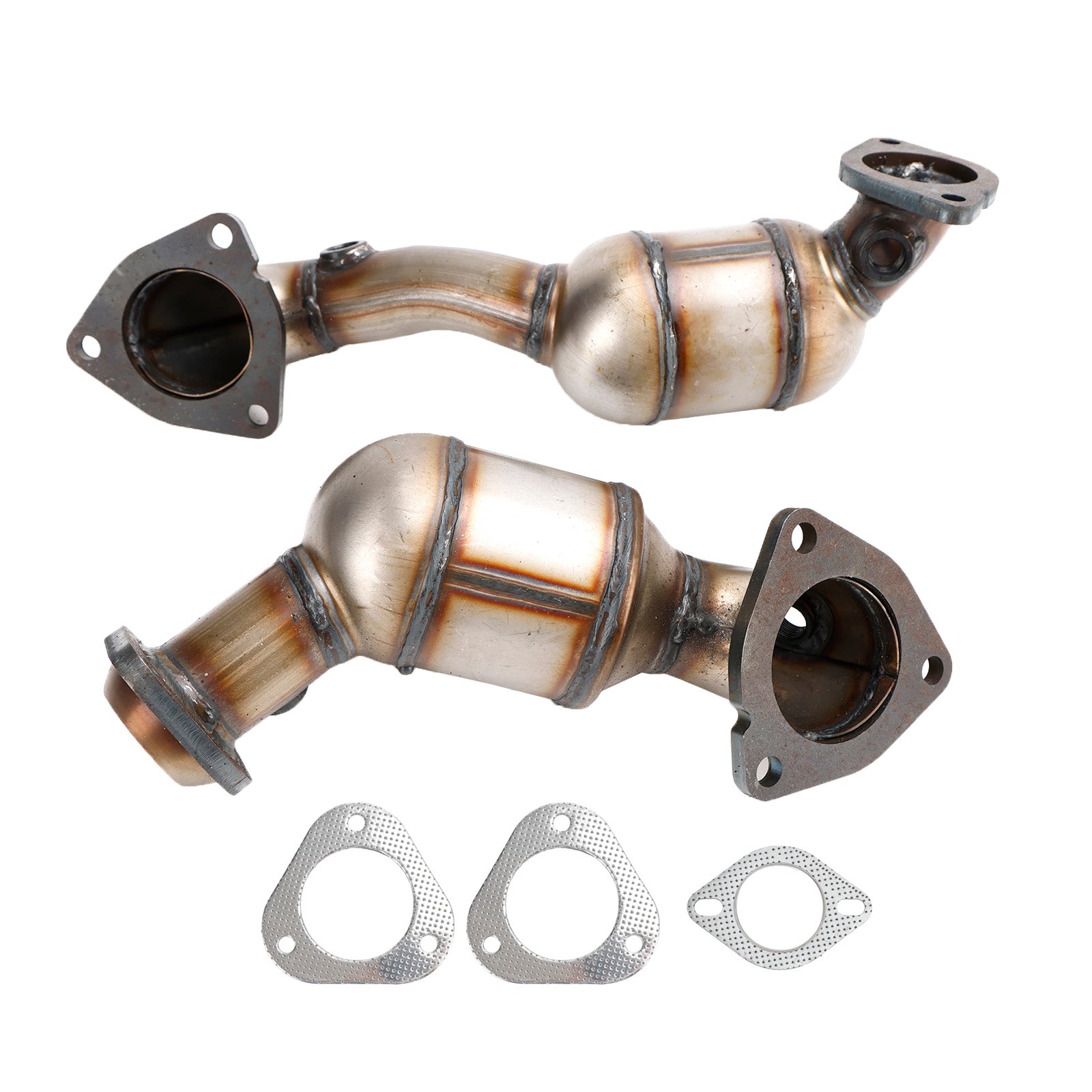 Pair Catalytic Converter For 2013-2016 Ford Explorer 3.5L Turbo