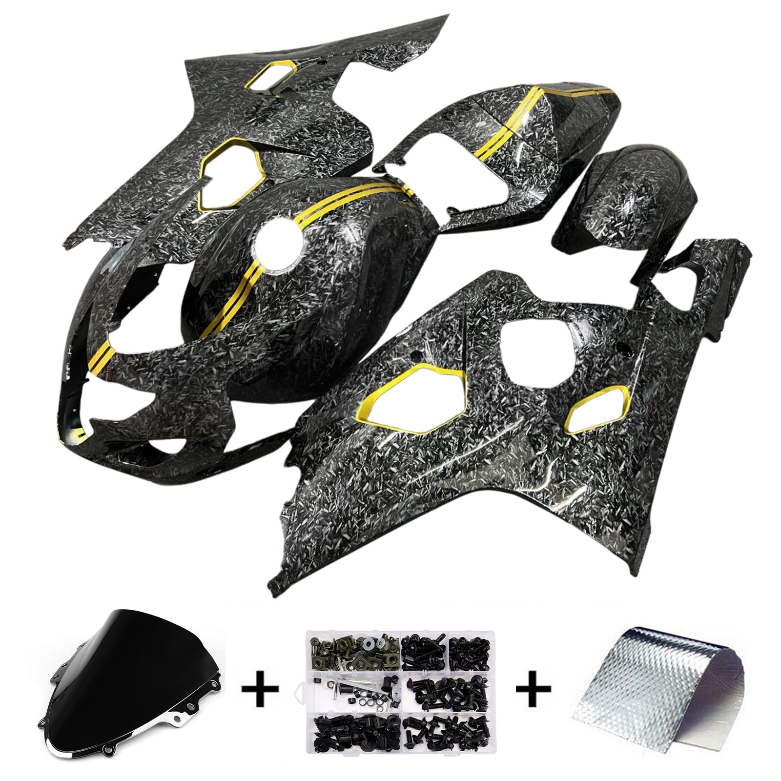 Injection Fairing Kit Bodywork Plastic ABS For Suzuki GSXR 600/750 2004-2005 K4