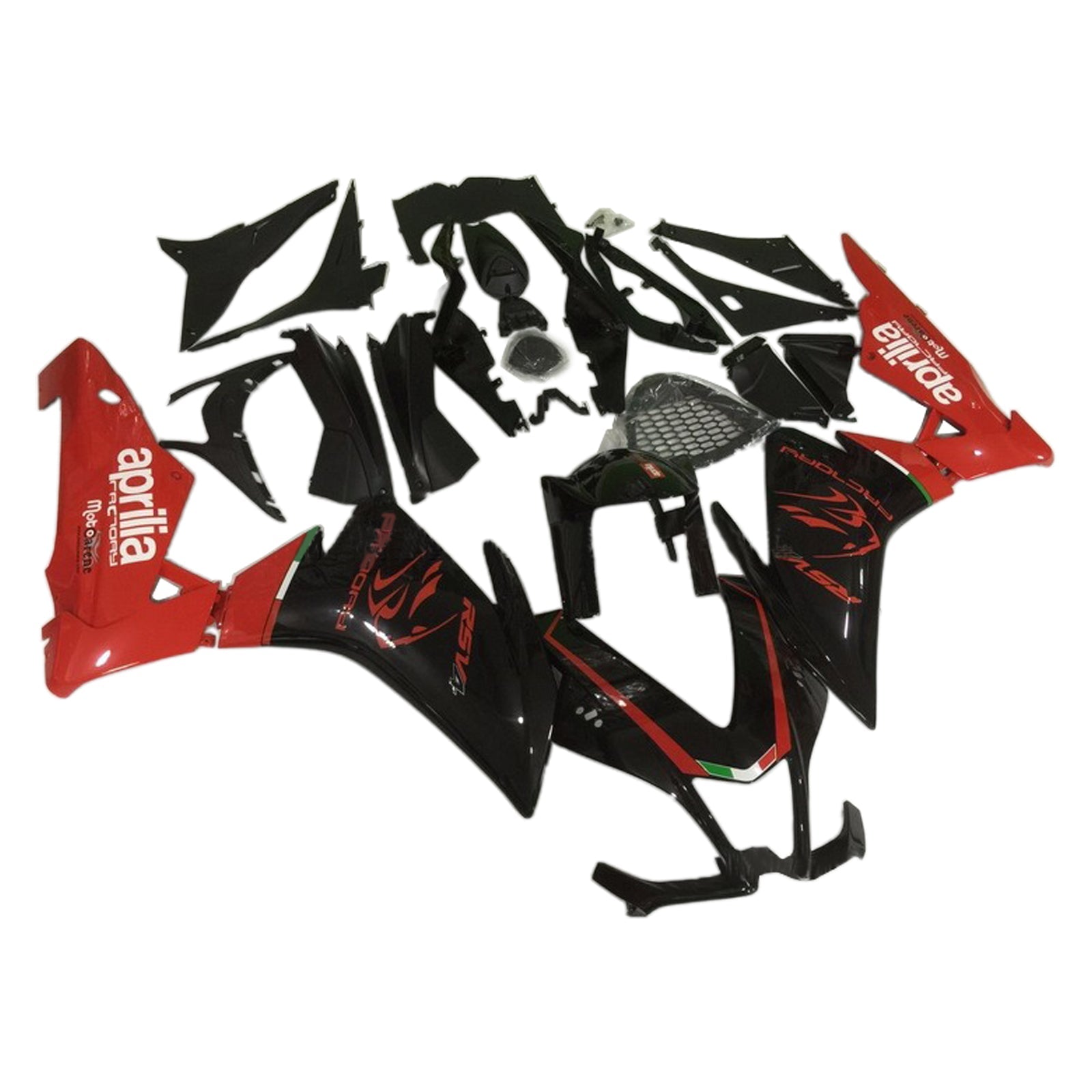 Amotopart Aprilia RSV4 1000 2009-2015 Fairing Kit Bodywork Plastic ABS