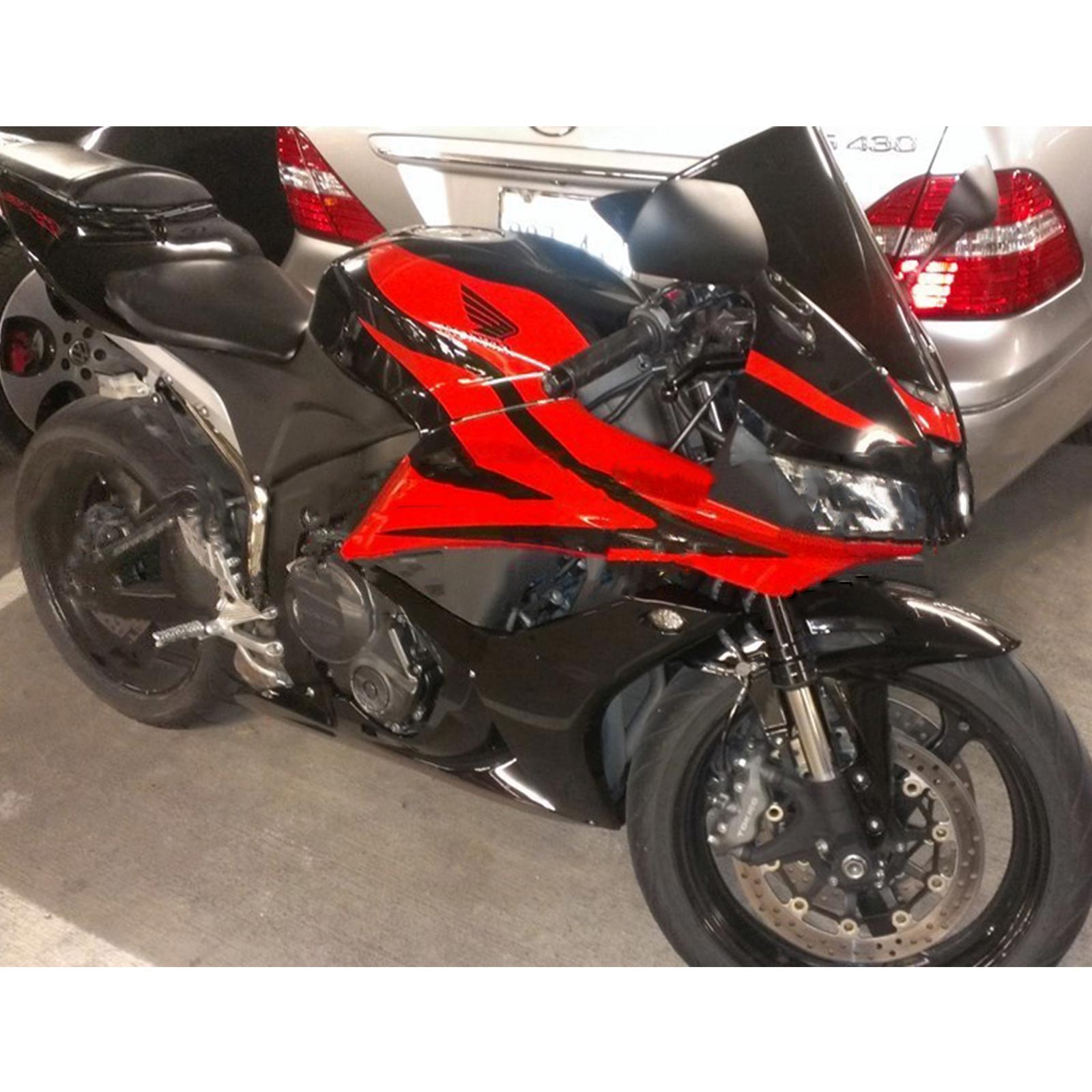 هوندا CBR600RR 2007-2008 F5 الهدايا المجمعة هيكل السيارة البلاستيك ABS