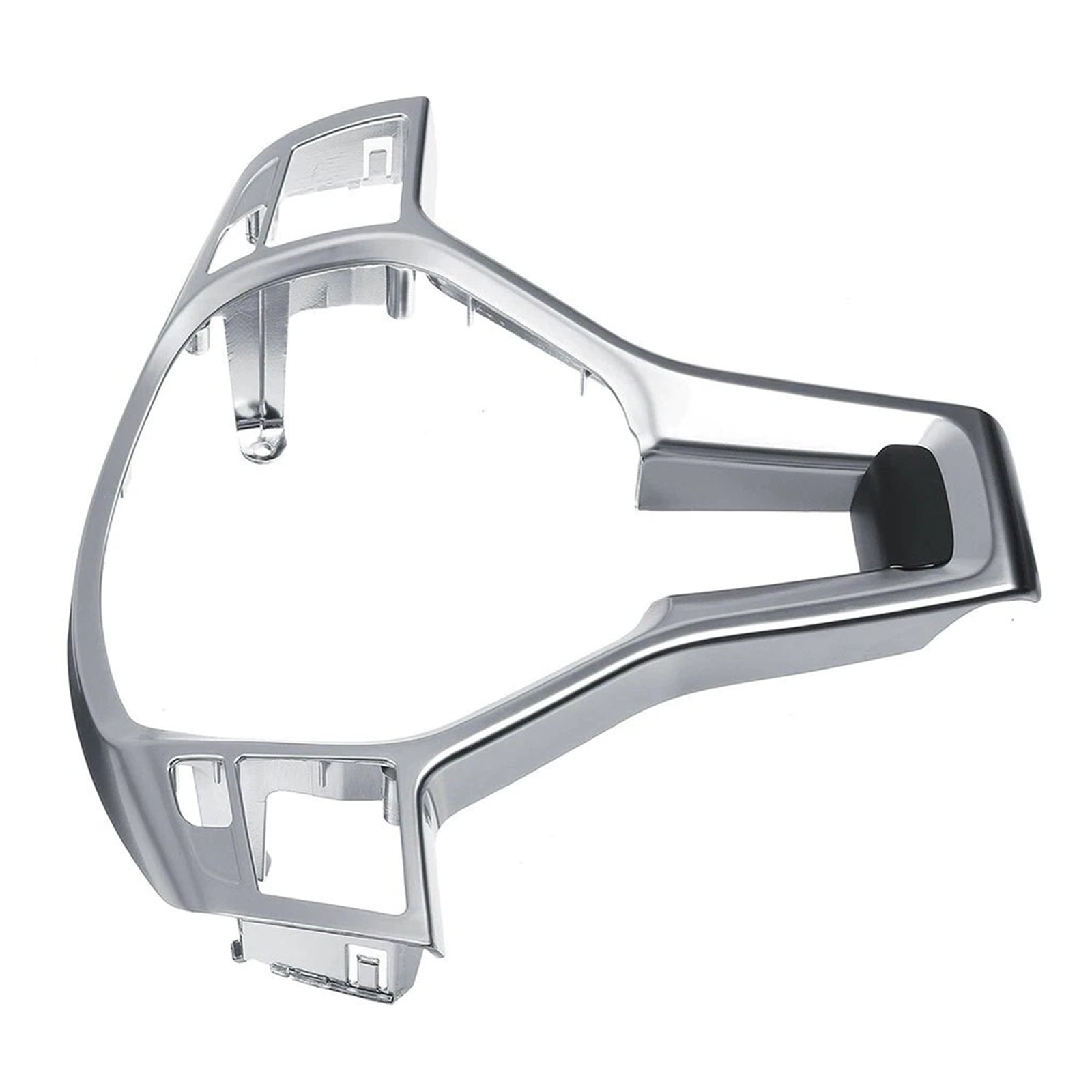 Silver Chrome Steering Wheel Trim Cover For Mercedes Benz W204 W207 W212 C-Class