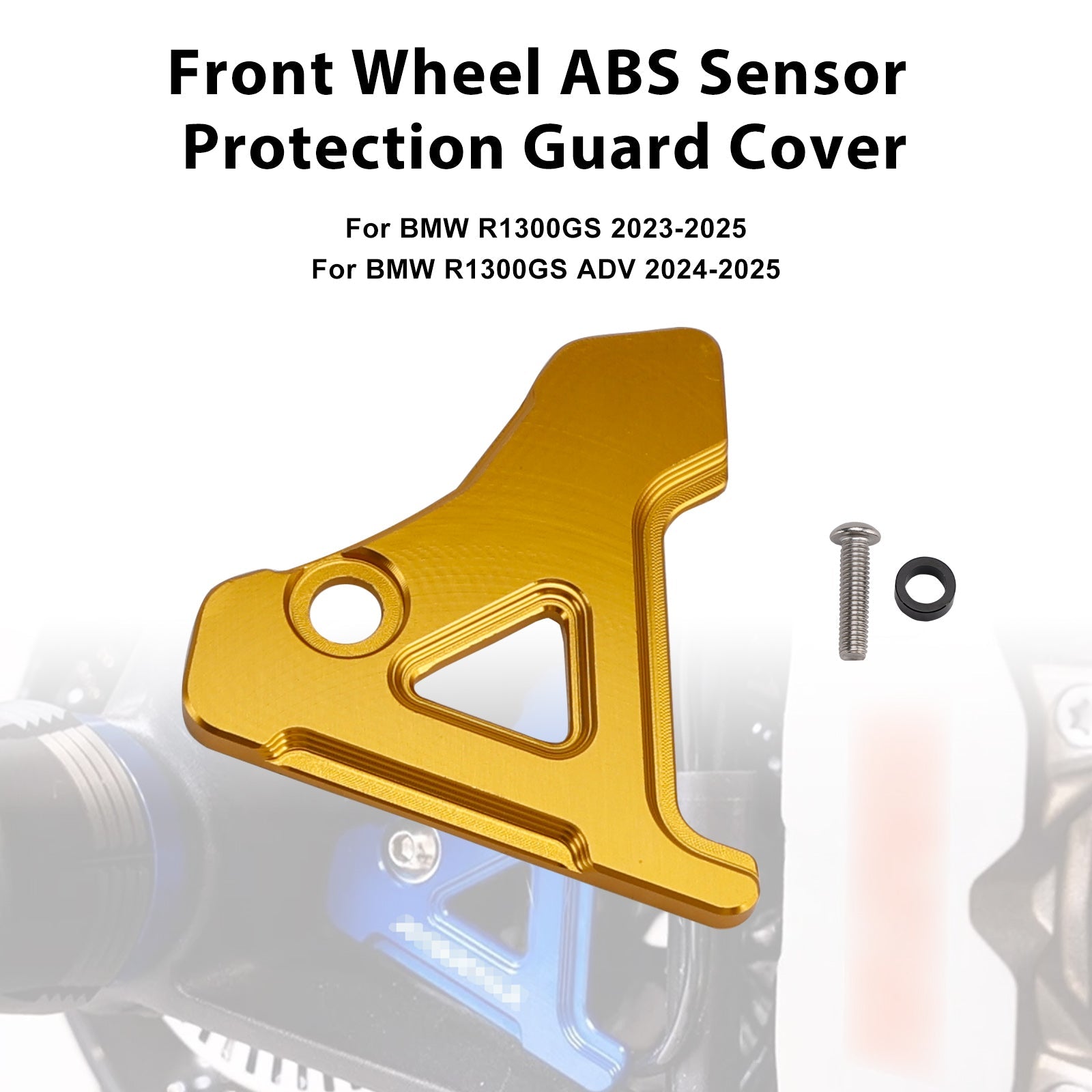 Front Wheel ABS Sensor Protection Guard For BMW R1300GS / ADV 23-25