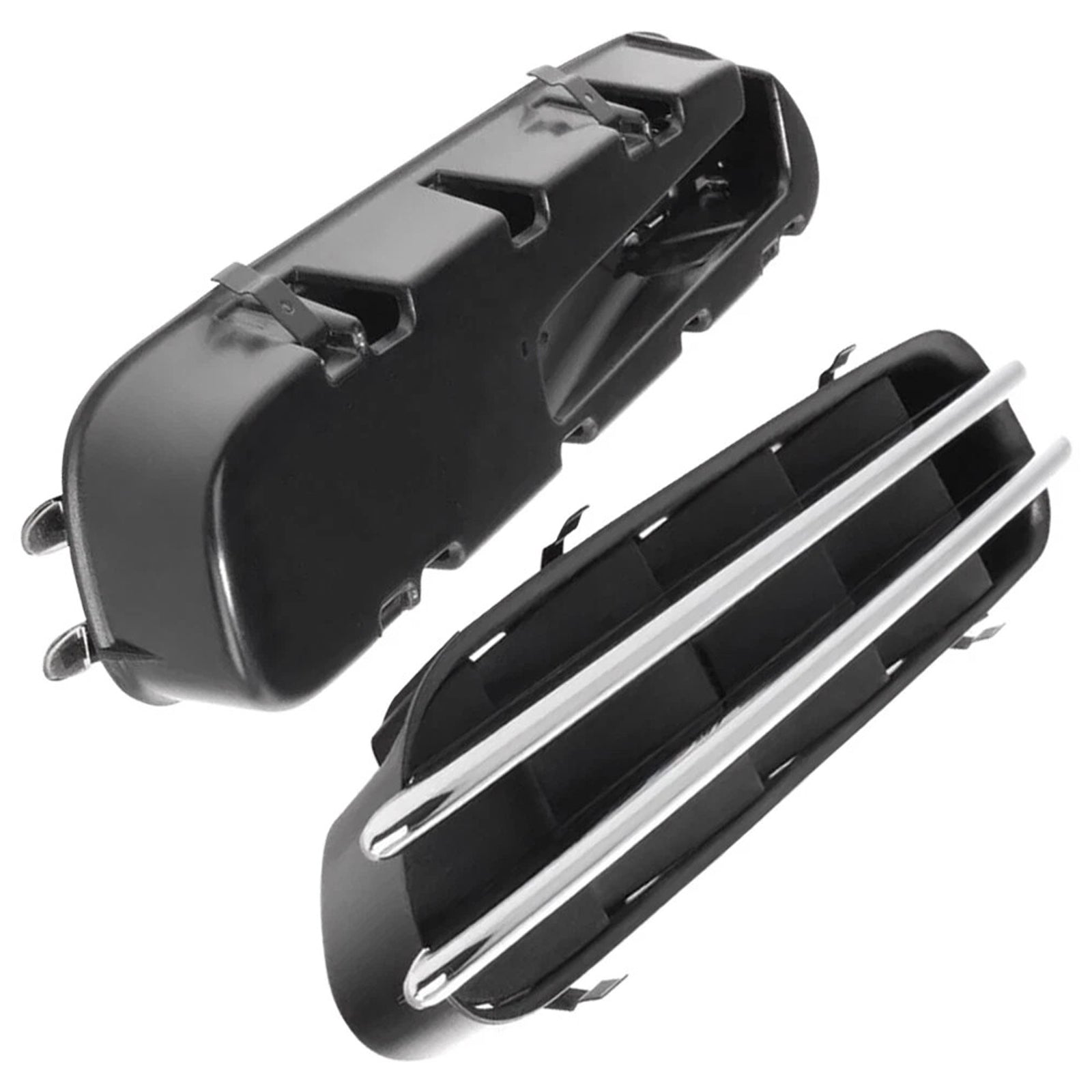 Pair Wing Fender Grille Cover Panel For BMW 5 Series E39 E60 E61 M5 51137896850