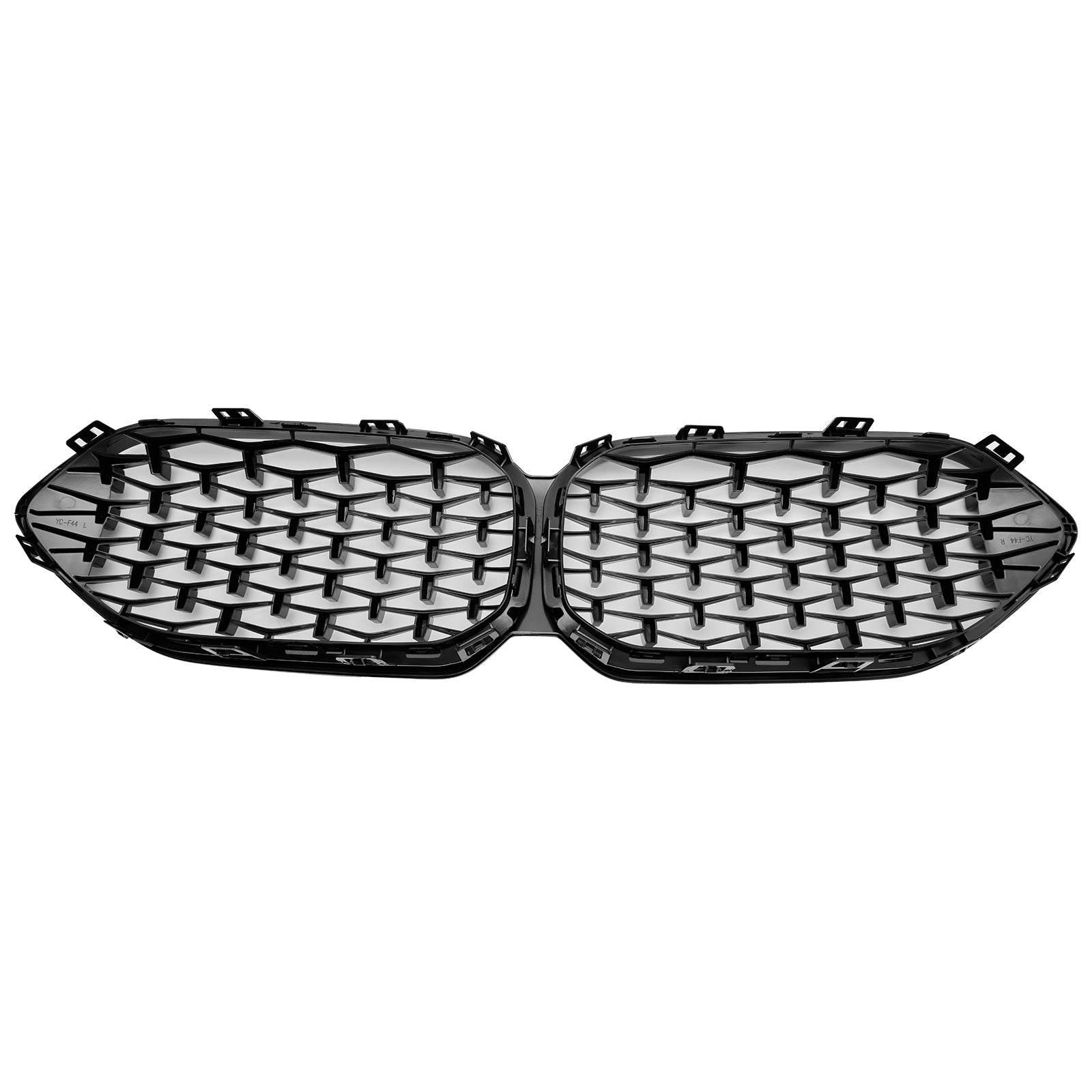 Gloss Black Front Grille Grill Fit BMW 2 Series F44 2020-2023 Coupe M Diamond