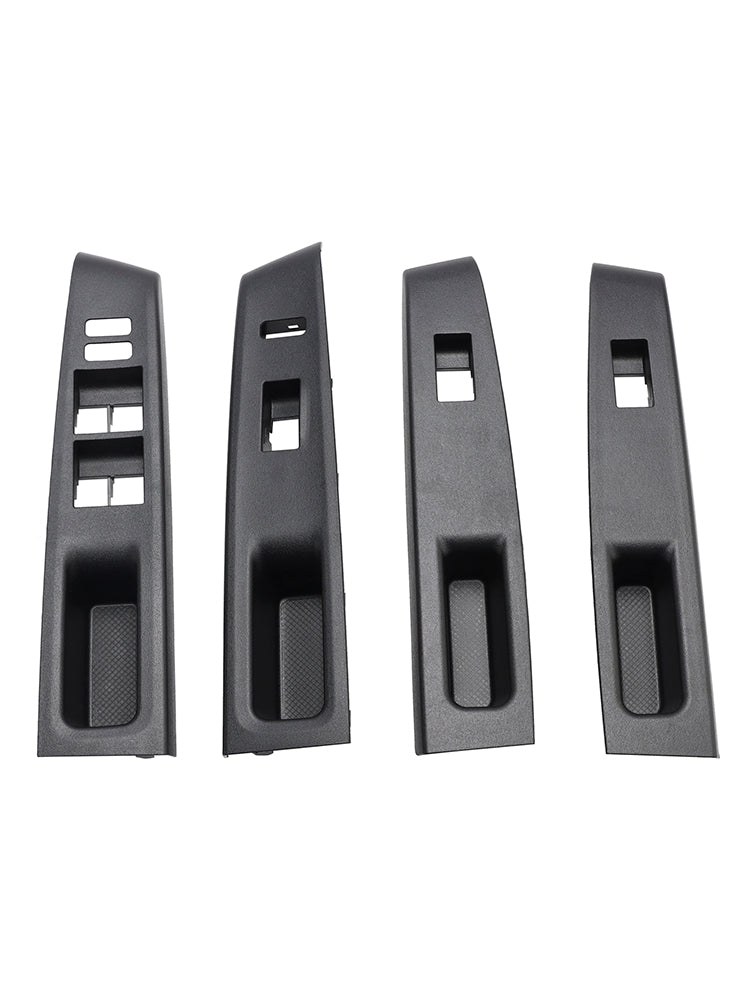 4pcs Window Switch Panel Bezel Trim For Toyota Yaris 2012-2014