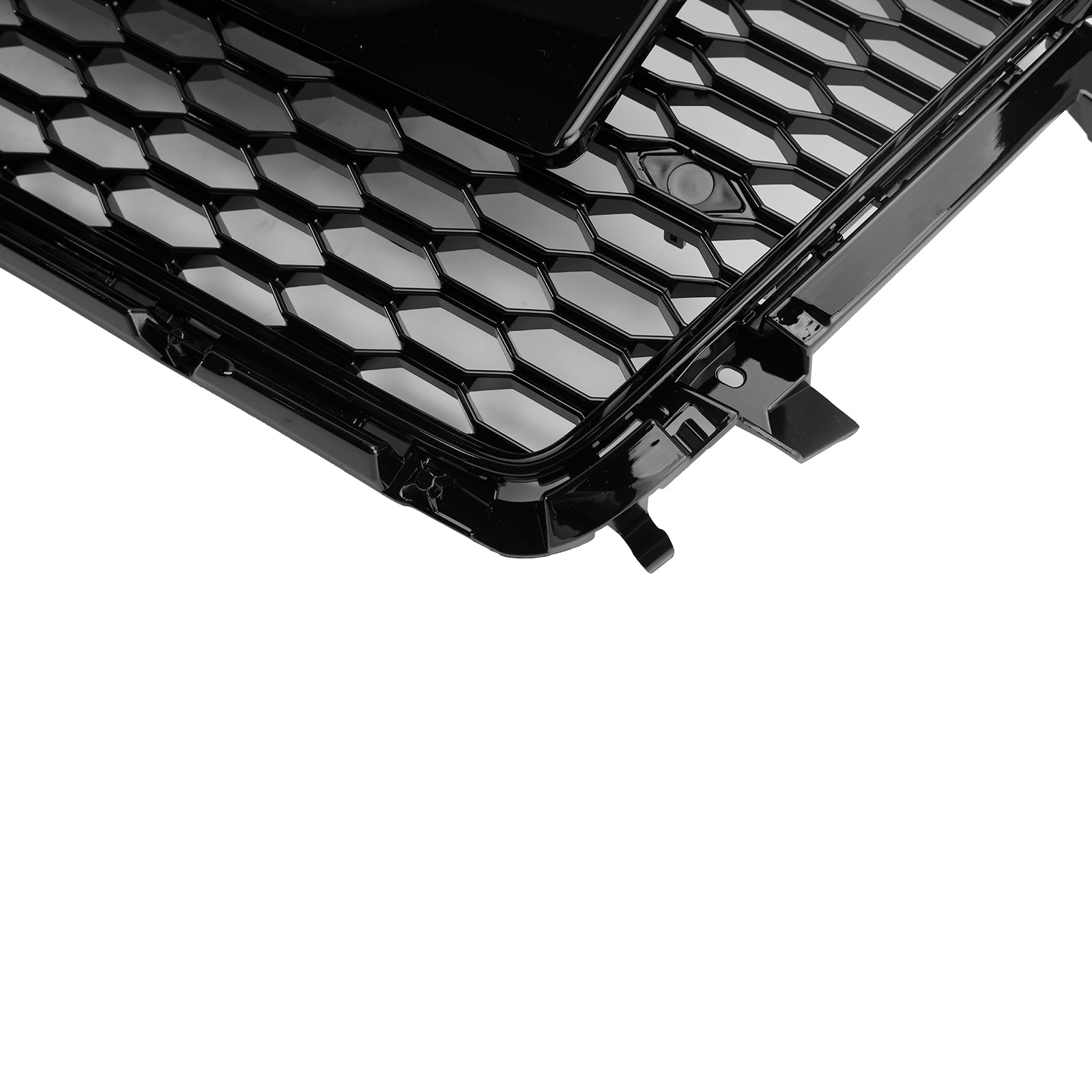 RS 스타일 허니콤 범퍼 그릴 핏 아우디 A1 S1 8X 페이스리프트 2016-2019 블랙