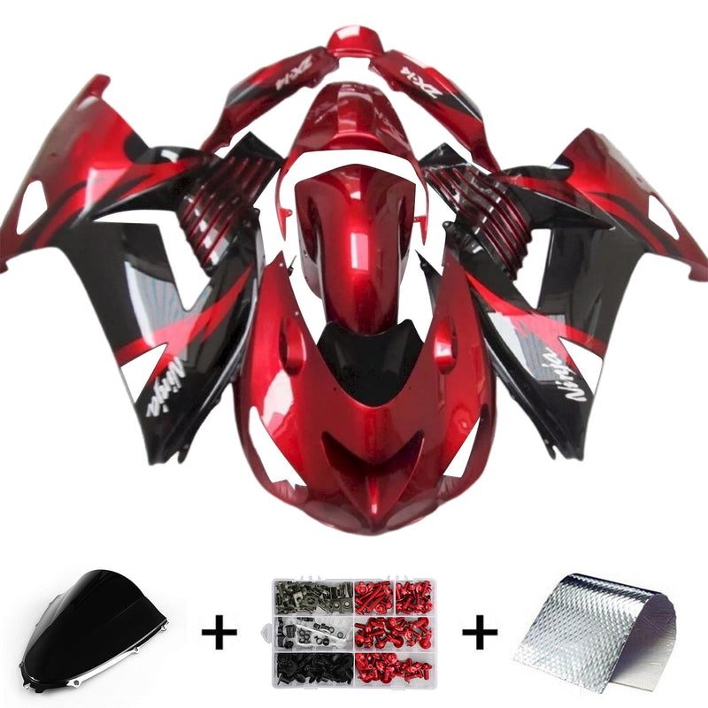 كاواساكي ZX14R ZZR1400 2012-2022 Fairing Kit هيكل السيارة