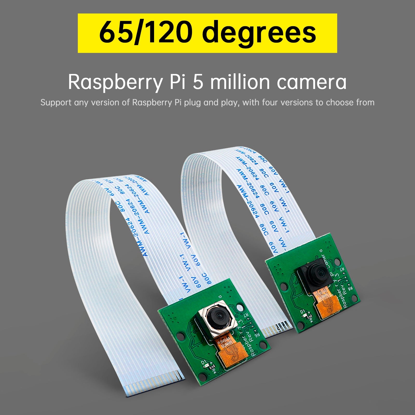 Raspberry Pi 4B Camera 5 Million OV5647 HD Camera Module Fixed Focus/Auto Focus