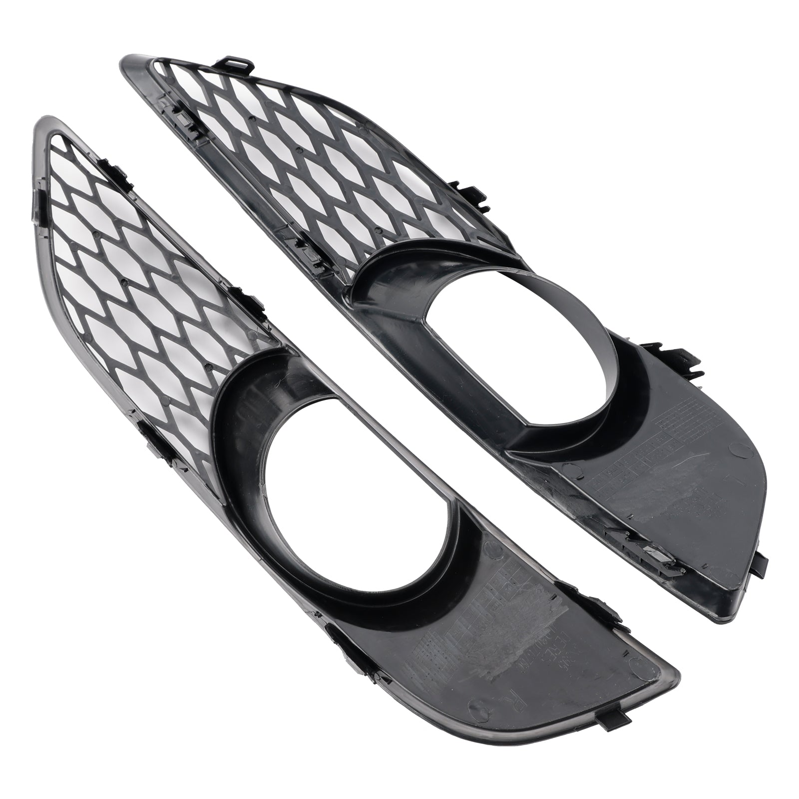 2010-2015 Audi Q7 Sportback 2PCS Front Bumper Fog Light Grill Lamp Cover