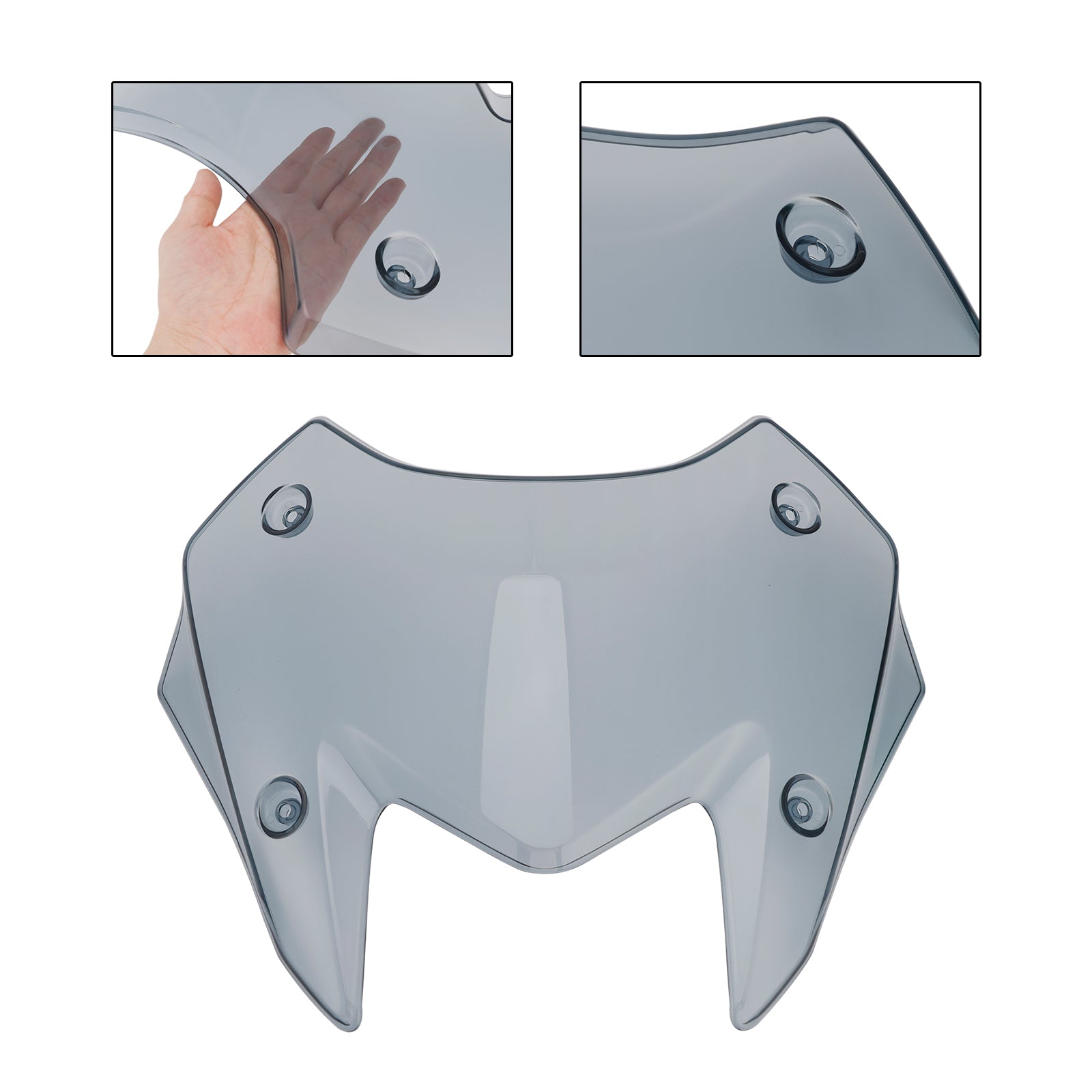 2022-2024 야마하 T-MAX 560 윈드실드 윈드스크린 + 브라켓