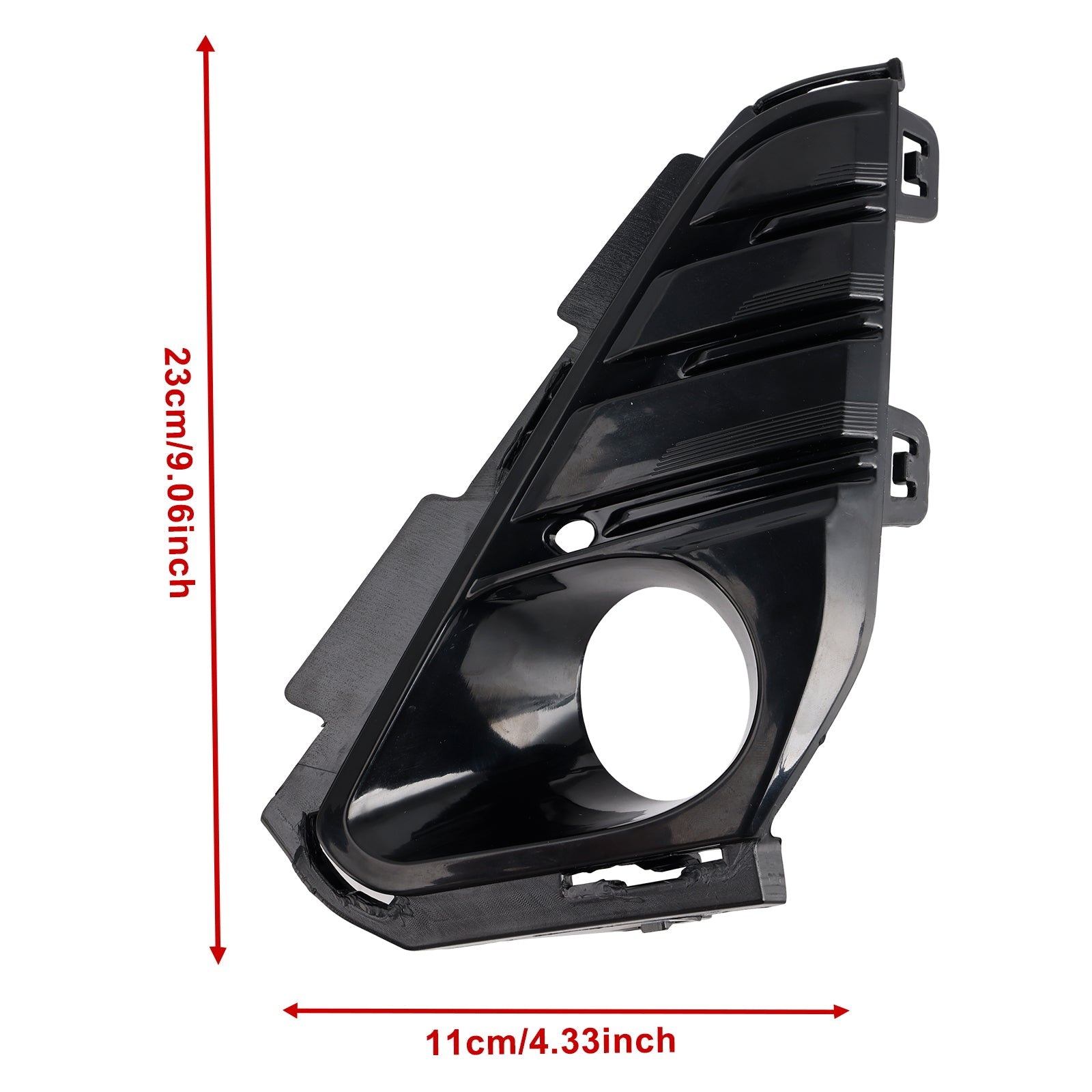 2018-2021 GMC Terrain Pair Front Fog Light Bezel Trim 23196308