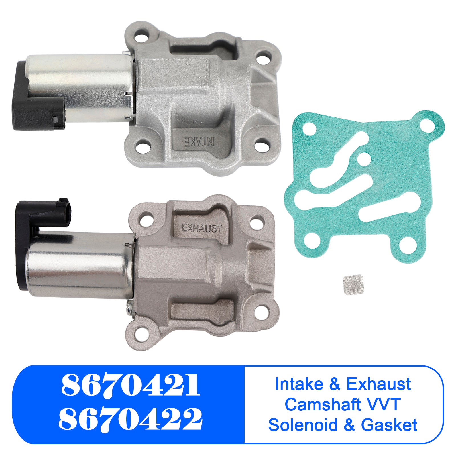 Intake & Exhaust Camshaft VVT Solenoid & Gasket for Volvo C70 V70 XC70 S80