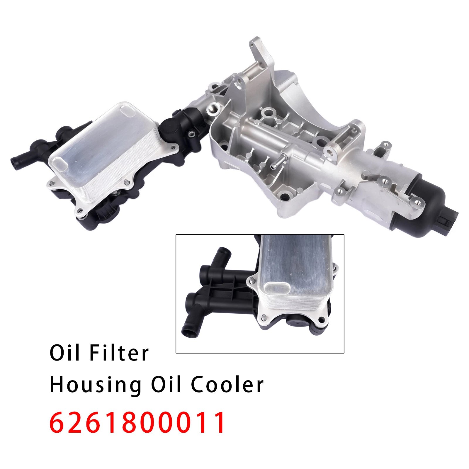 For Renault Megane CC Oil Filter Housing Oil Cooler Assembly 6261800065