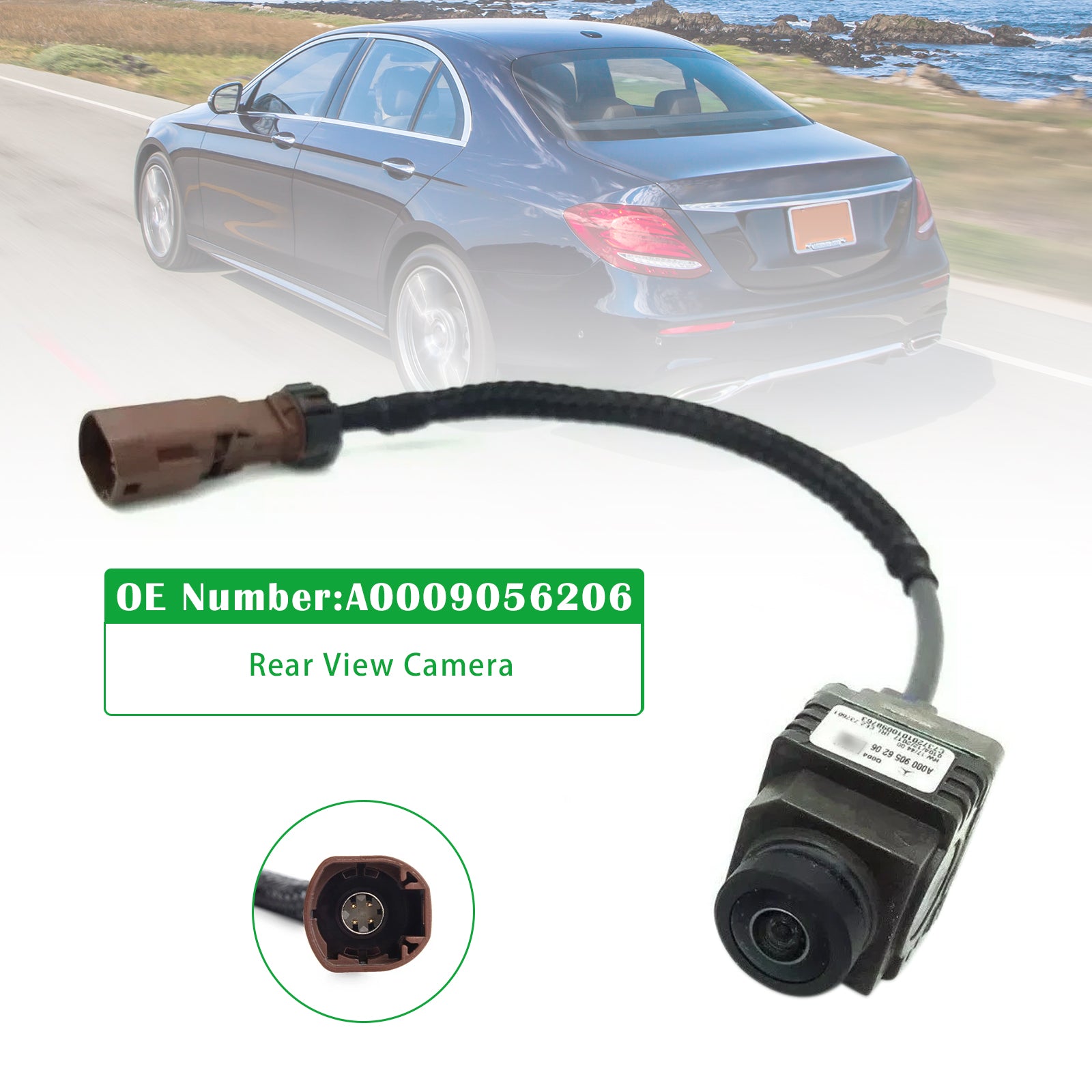 Rear View Camera A0009056206 For Mercedes E-Class E300 E43 AMG S550 S600 S63 AMG