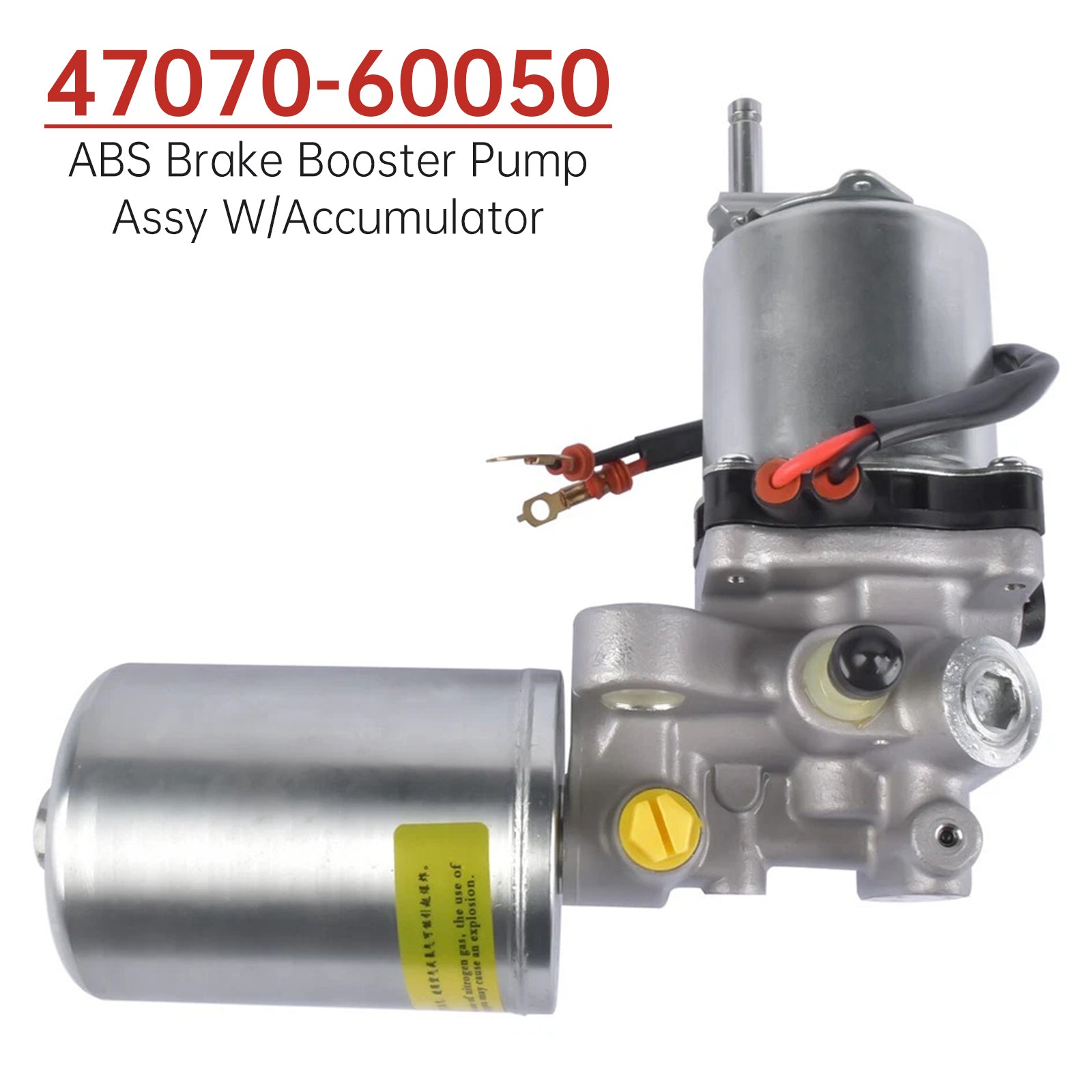 2002-2009 Lexus GX460 GRJ158/URJ150 ABS Brake Booster Pump Assy W/Accumulator 47070-60050