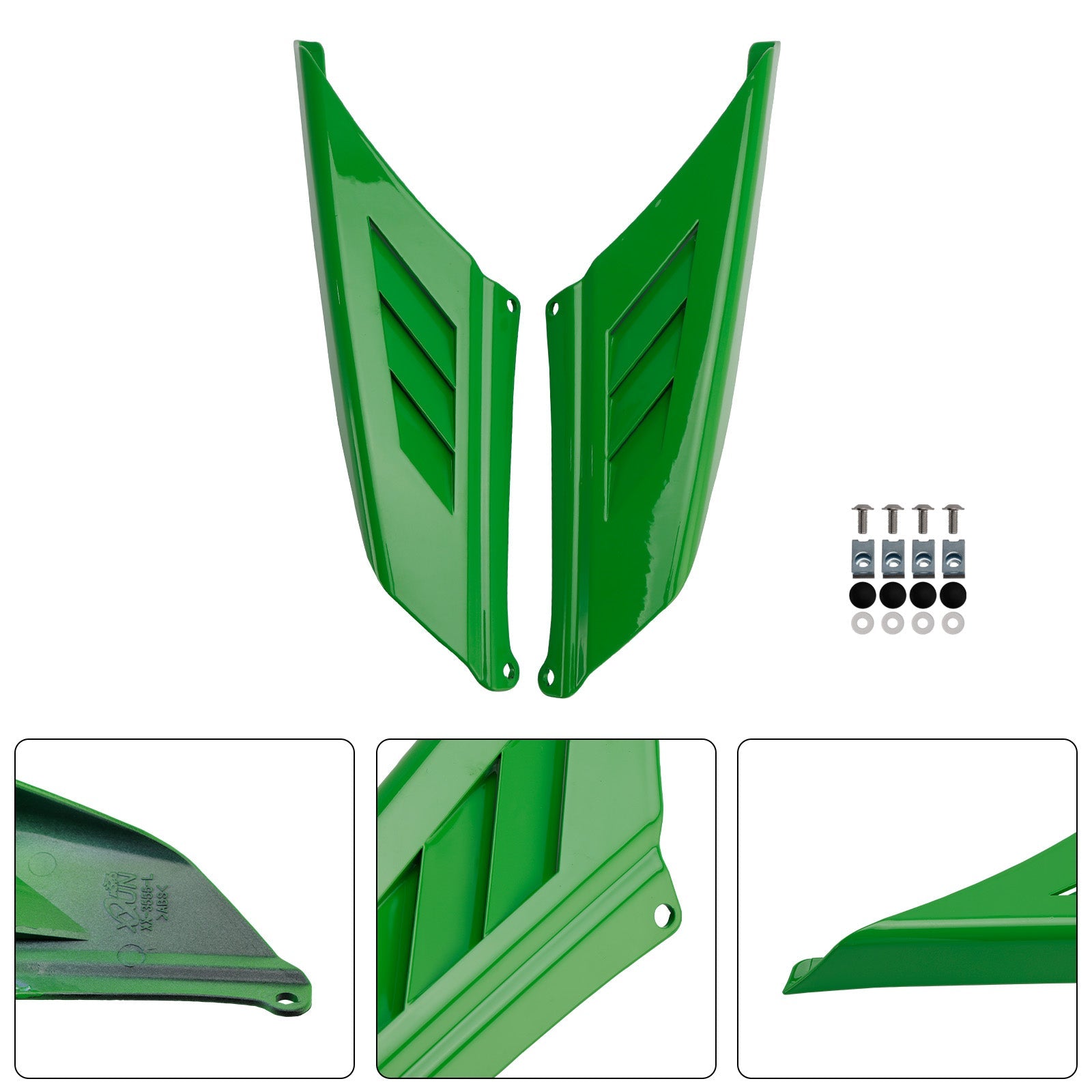 2023-2025 Kawasaki NINJA ZX-4R ZX-4RR Rear Tail Wing Fixed Wing Fairing