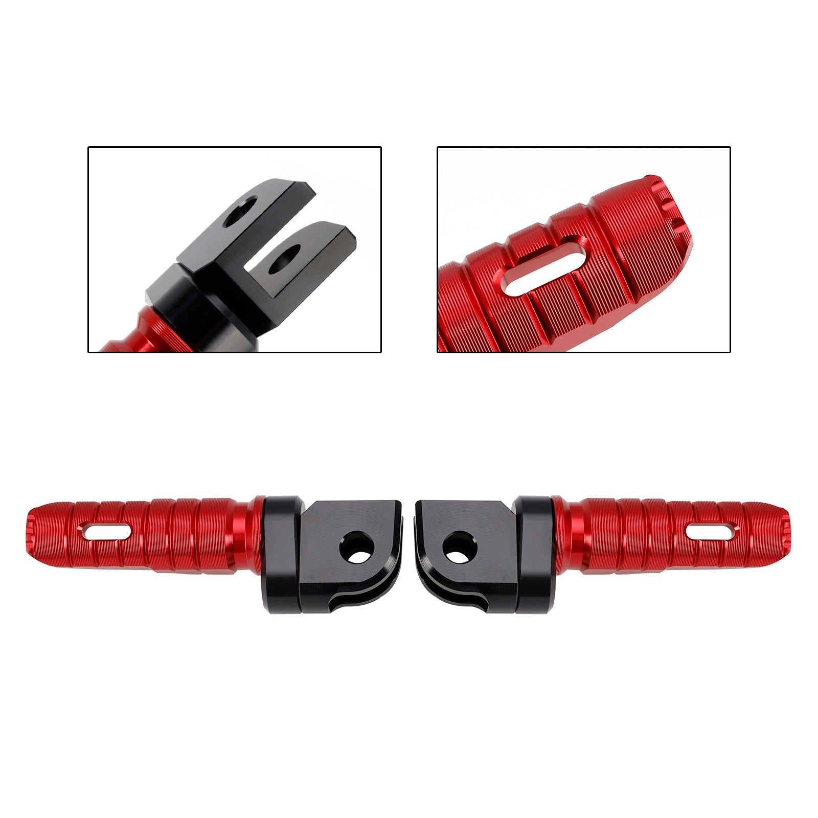 Front Footrests Foot Pegs fit for KAWASAKI ZX-4R ZX-4RR 24-25 NINJA 400 2018-2024