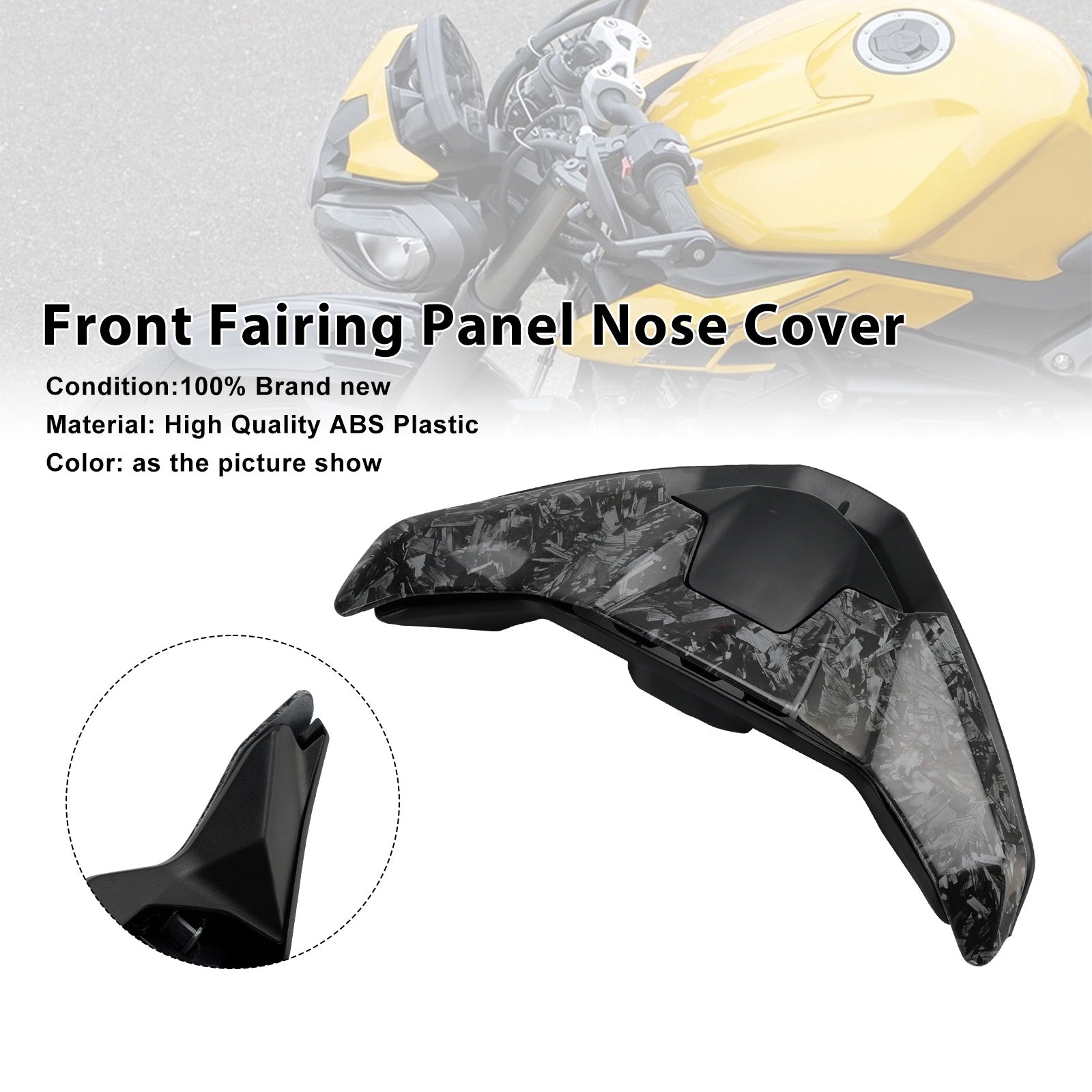 2023-2025 Street Triple 765 R/RS Front Fairing Panel Nose Cover