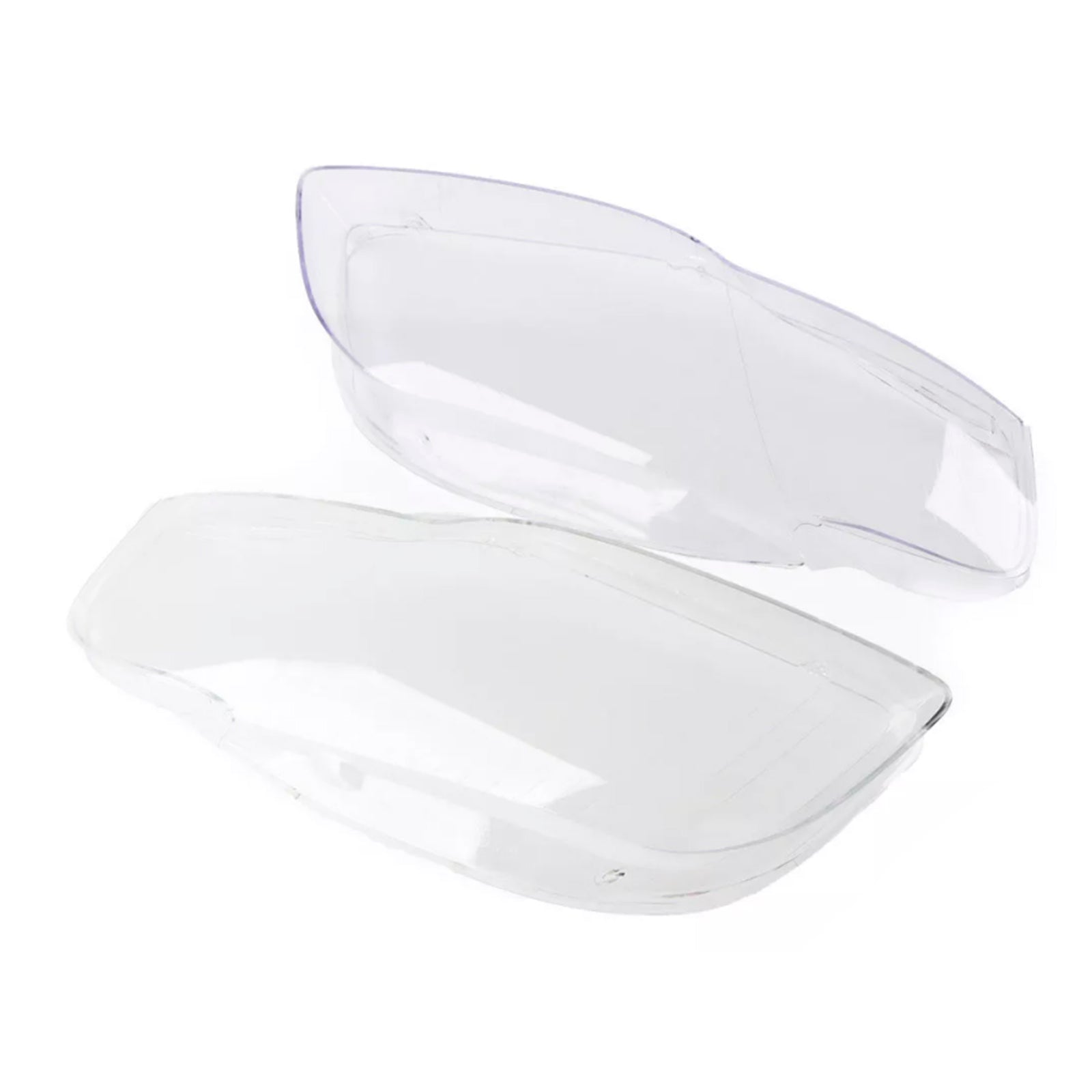 2005-2008 Audi A4 B7 8E 2PCS Front Headlight Glass Clear Cover