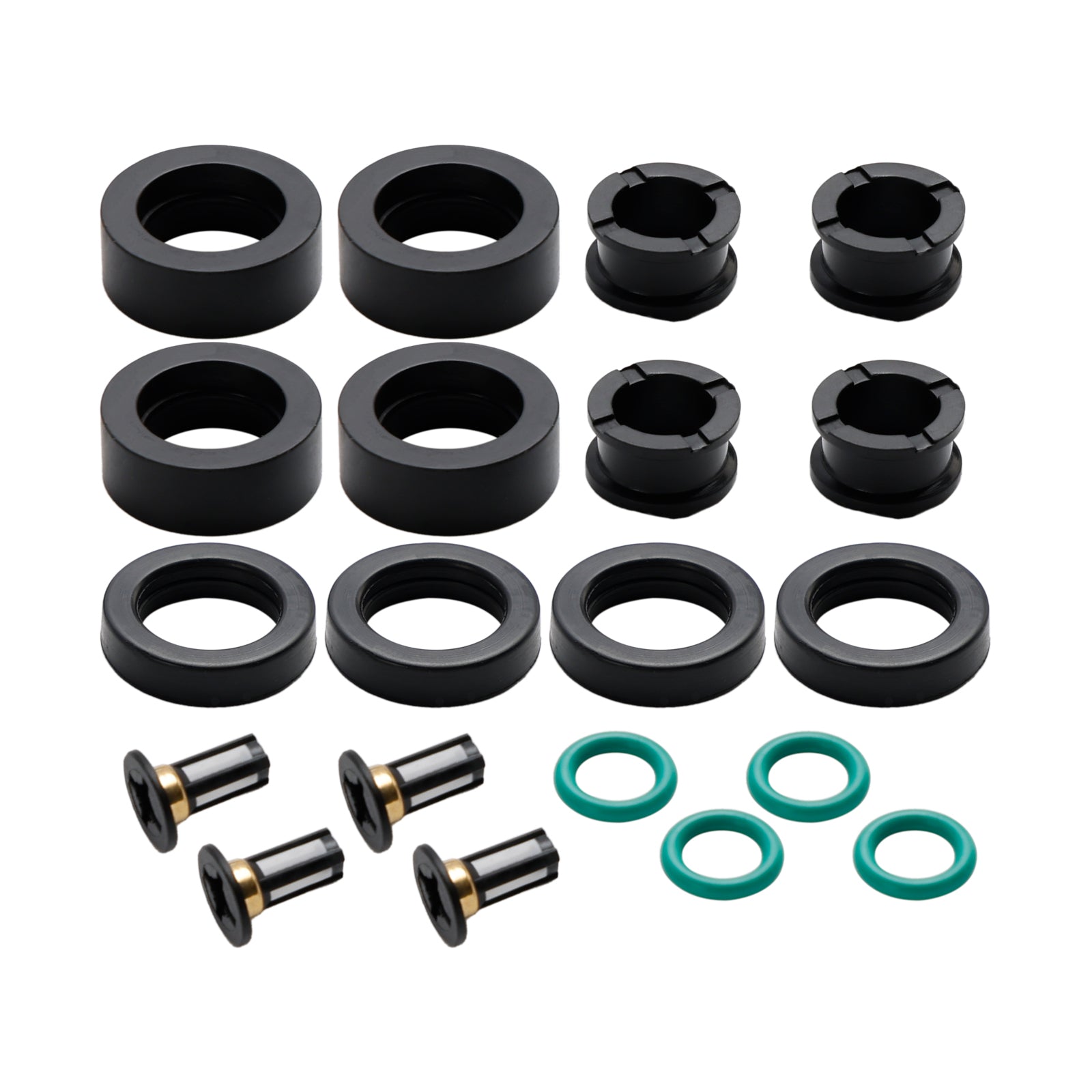 Fuel Injector Repair Kit O-Rings Seals Fit Honda Accord 1985-2002 Civic CRX