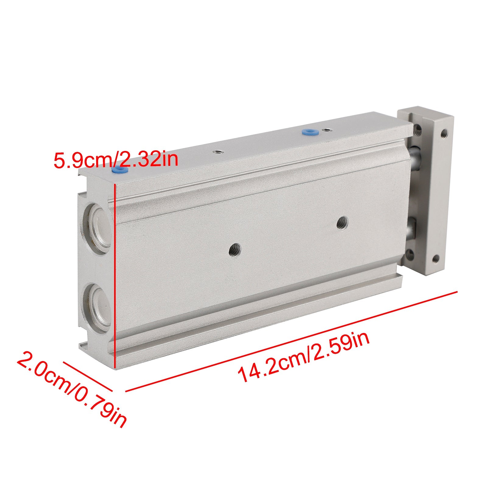 SMC CXSM15-60 CXSM1030 Air Cylinder Pneumatic Dual Rod Cylinder Double Acting