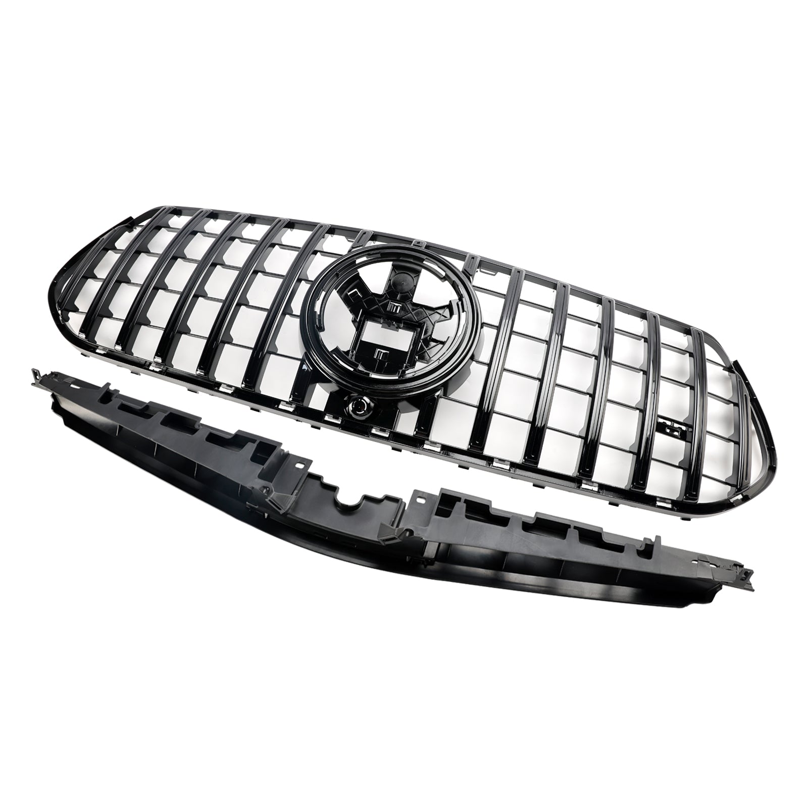 Front Bumper Grill Grille Fit Mercedes Benz W167 GLE350 GLE450 AMG-Line 2024