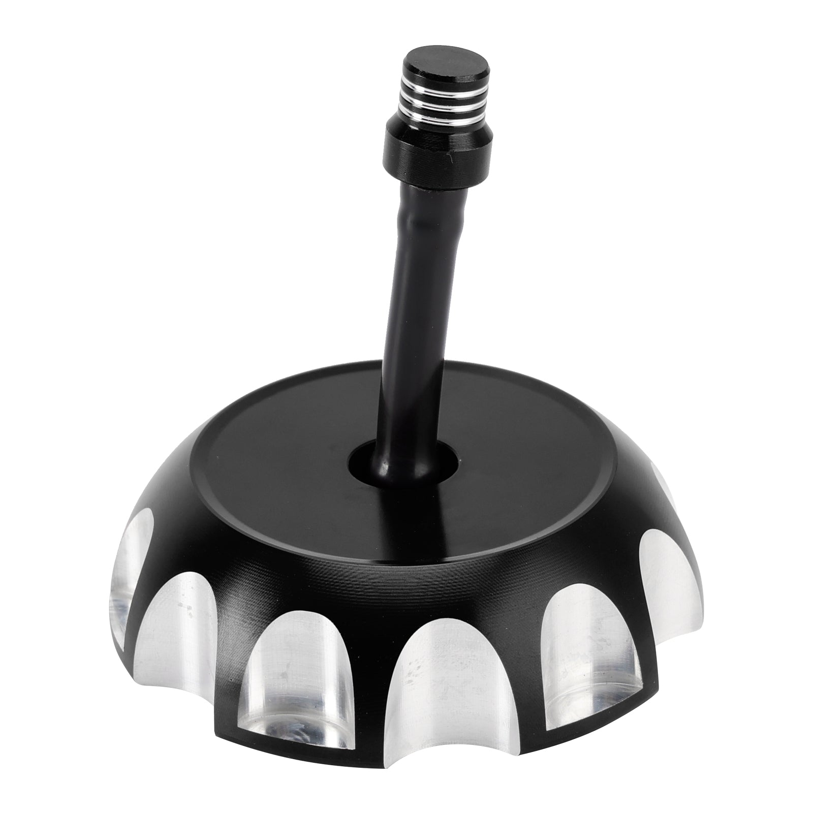 Aluminum Fuel Tank Cap w/Vent Black For Yamaha TTR250 YZ 125 250 WR 250/400/426F