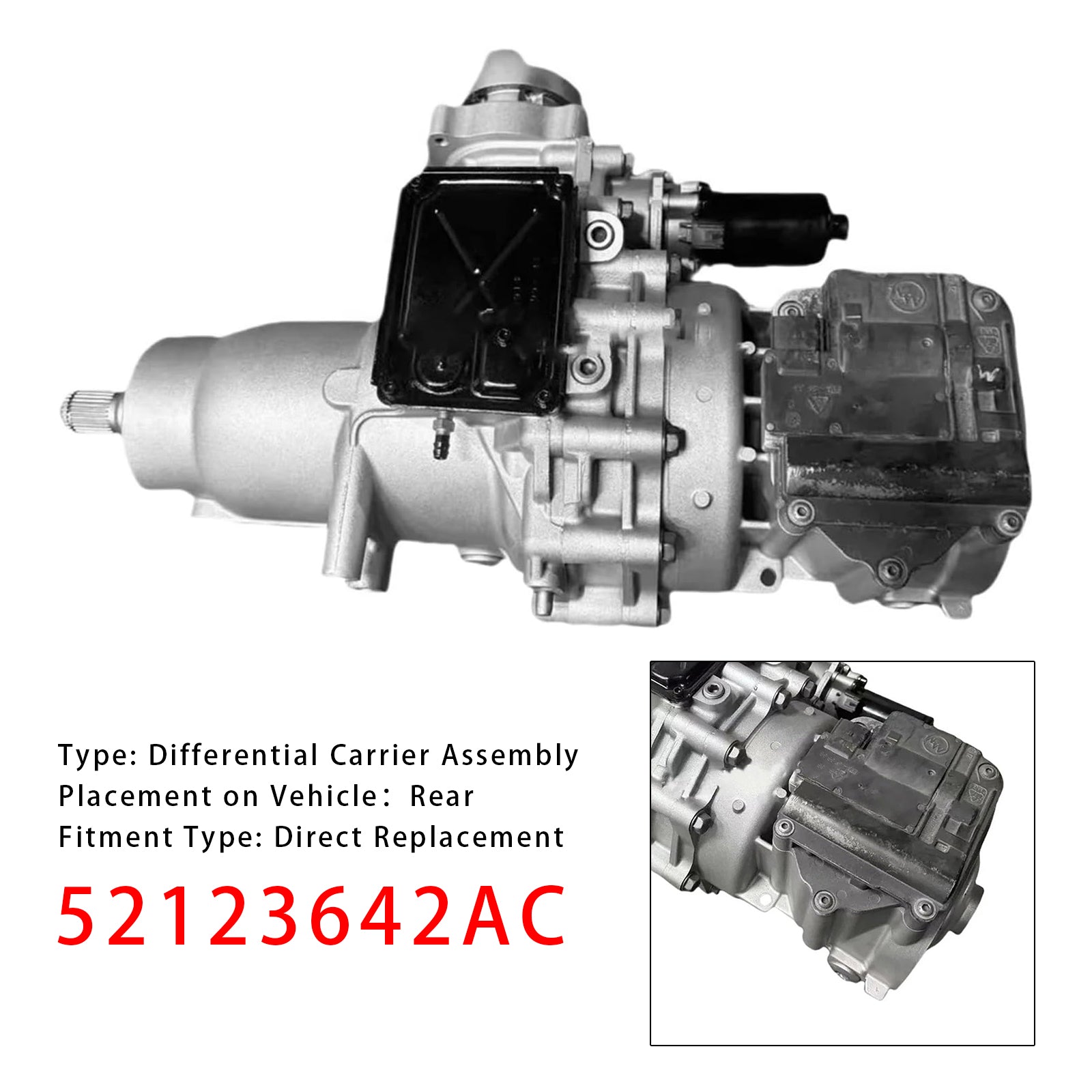 2014-2017 Jeep Cherokee Rear Differential Carrier 2 Speed Transfer Case