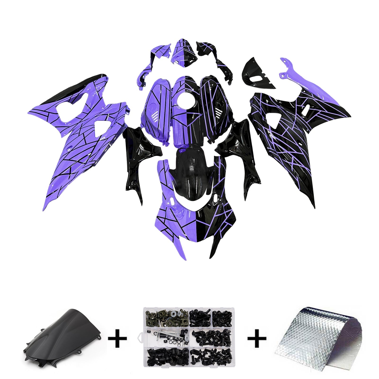 Injection Fairing Kit Bodywork Plastic ABS fit For Yamaha YZF-R7 2021-2025